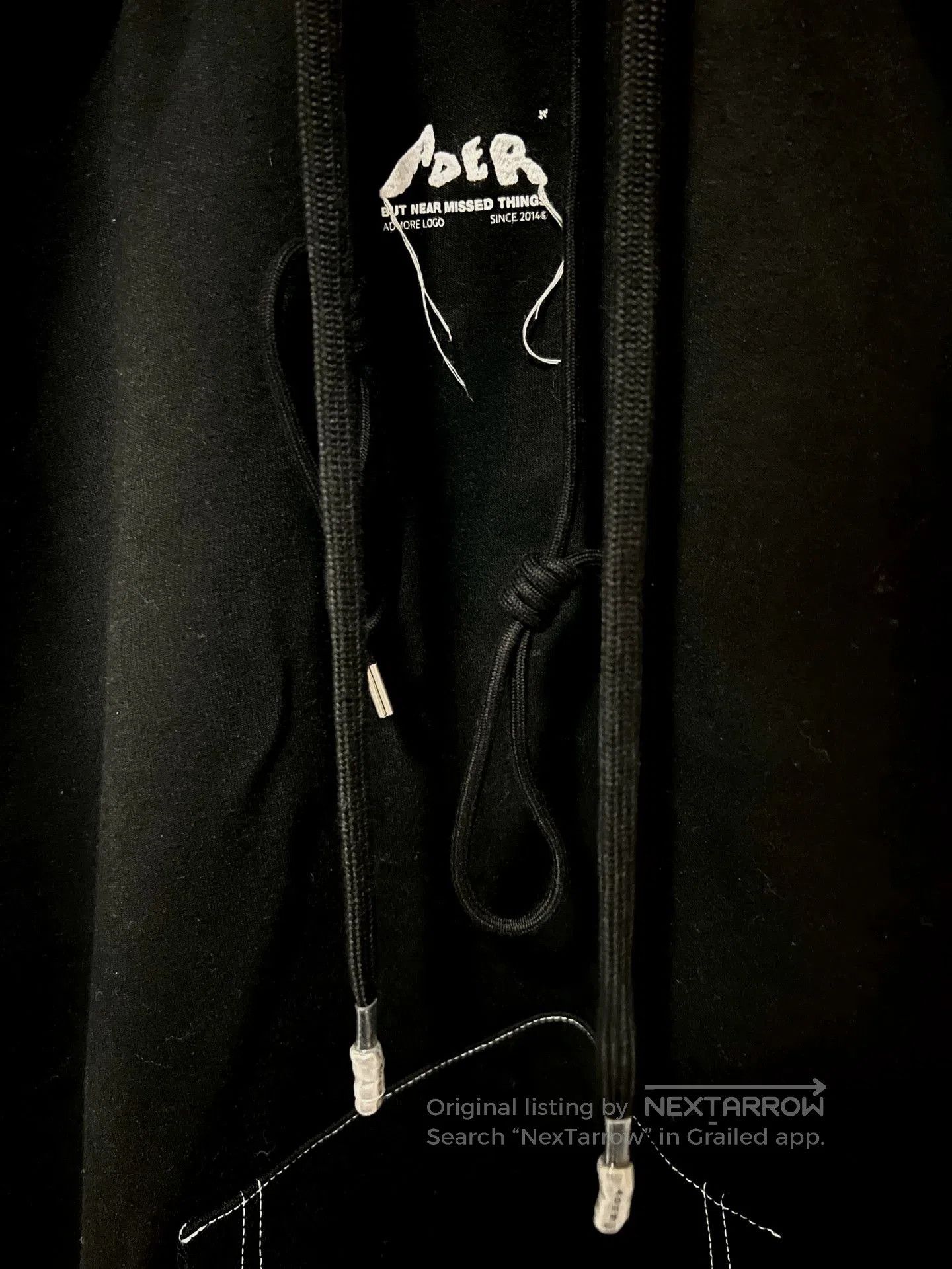 Ader Error ader error black hoodie size 2. Size US L / EU 52-54 / 3 - 3 Thumbnail