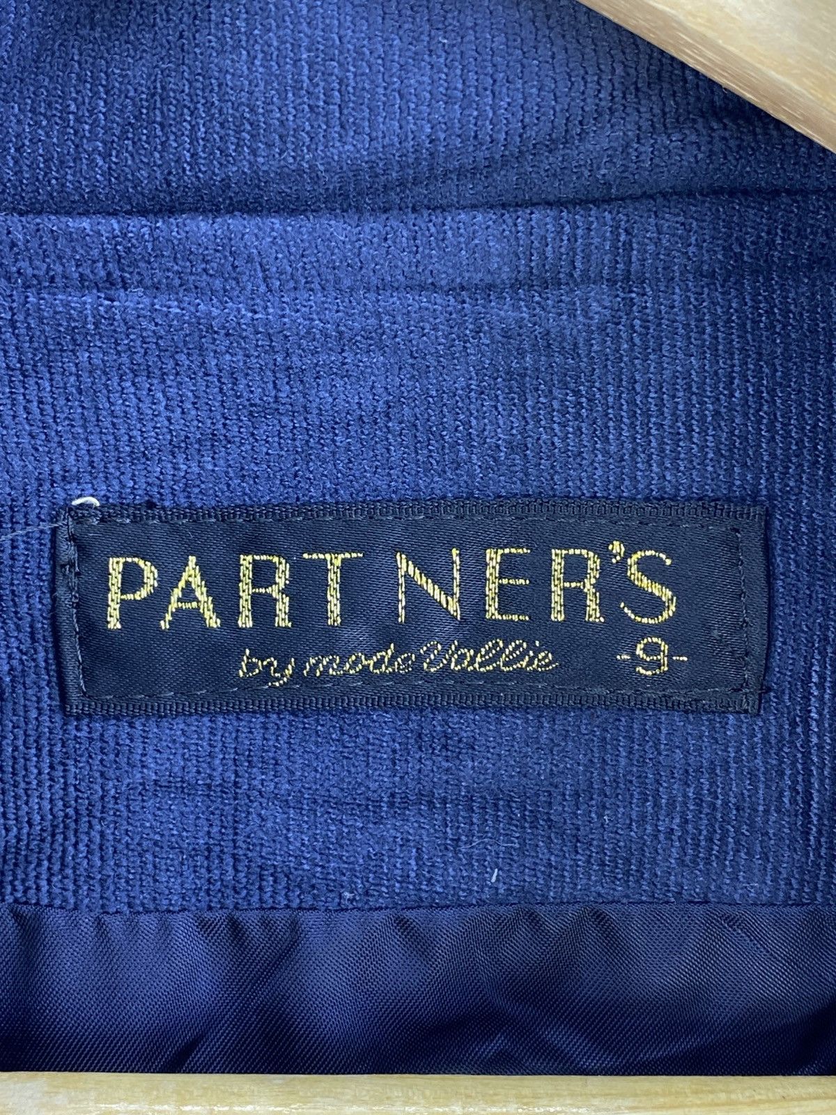 Japanese Brand Partner’s by Mode Vallie Patchwork Bomber Jacket Size US L / EU 52-54 / 3 - 11 Thumbnail