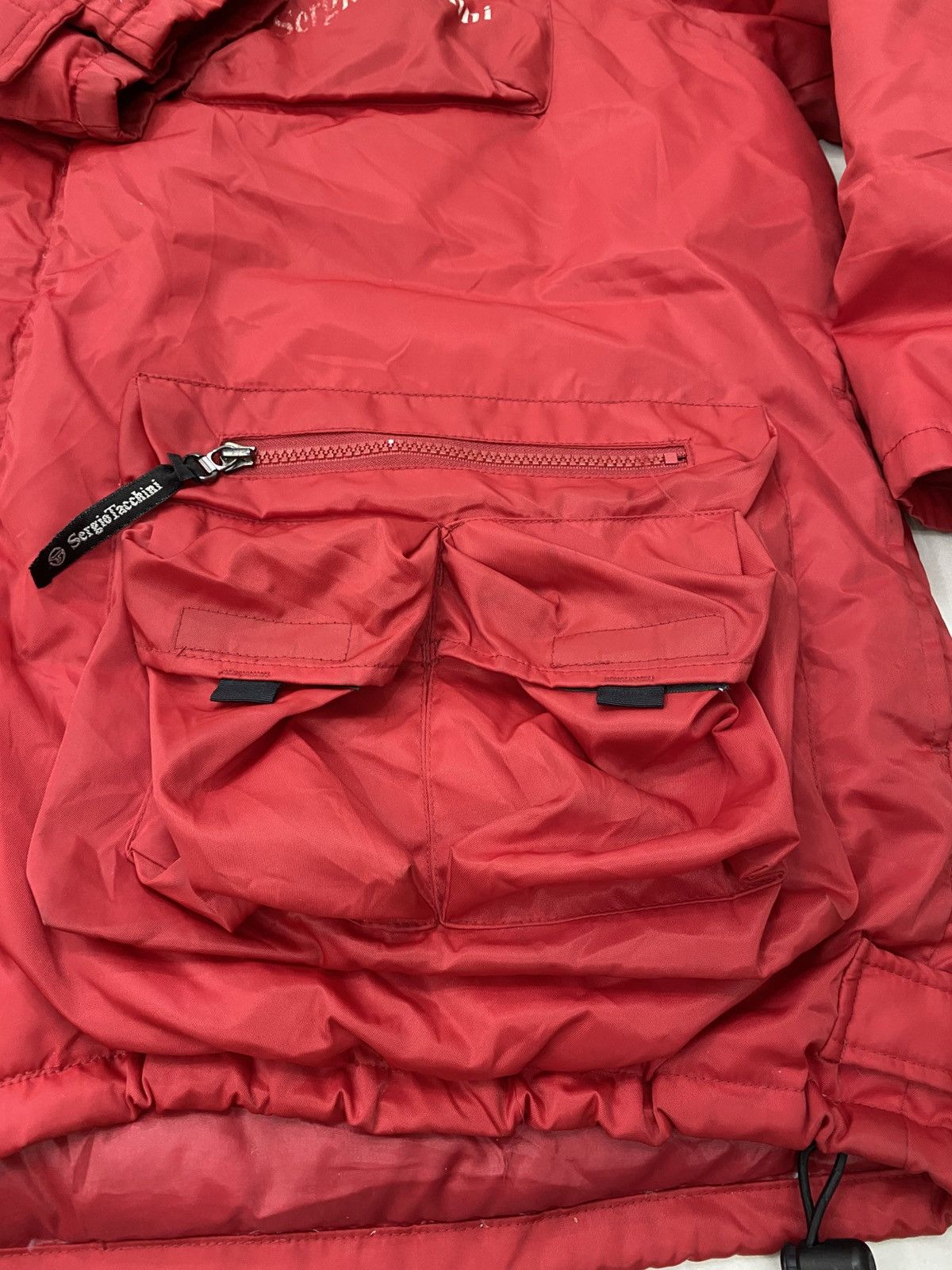 Sergio Tacchini Vtg Sergio Tacchini goose down tactical jacket Size US L / EU 52-54 / 3 - 6 Thumbnail