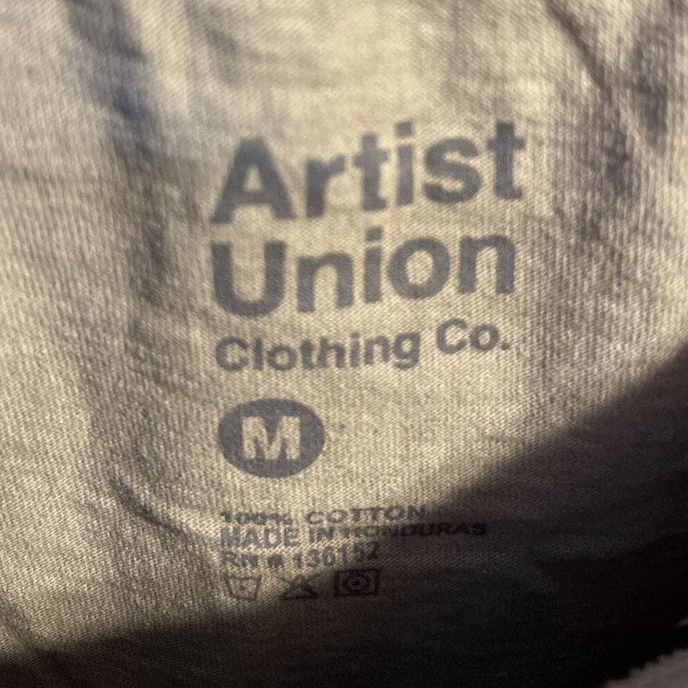 Other Artist Union Clothing Men’s M Gray Death Valley Cotton Shirt Size US M / EU 48-50 / 2 - 3 Thumbnail