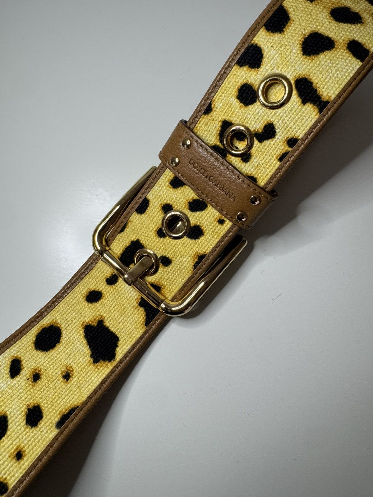 Dolce & Gabbana Dolce&Gabbana New Leopard belt Size ONE SIZE - 2 Thumbnail