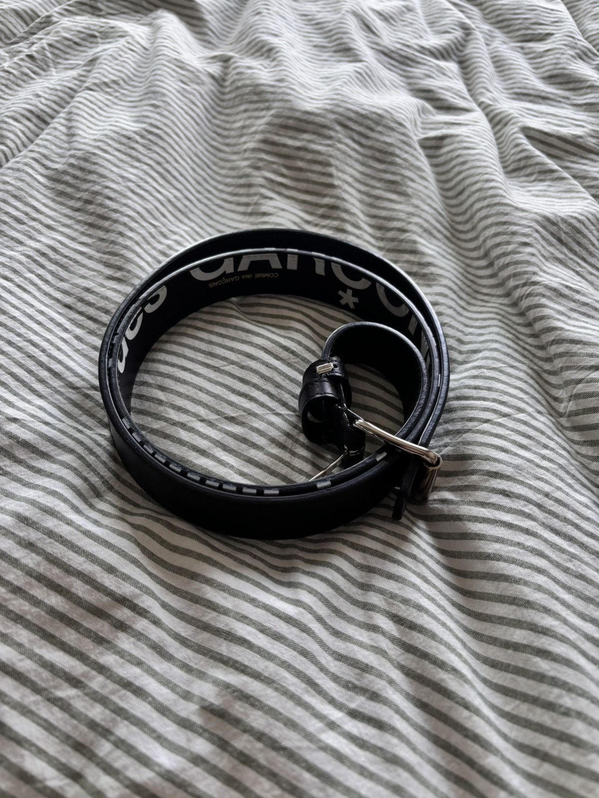 CDG Wallet Huge Logo Belt
