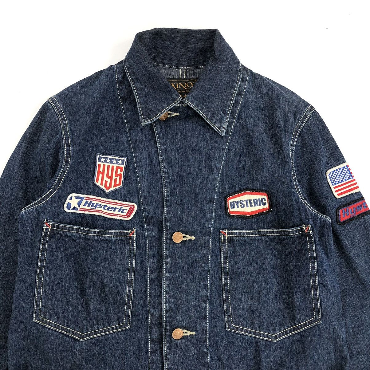 Hysteric Glamour Rockstar Kinky Jeans Hysteric Glamour Chore Denim Jacket Size US M / EU 48-50 / 2 - 2 Thumbnail