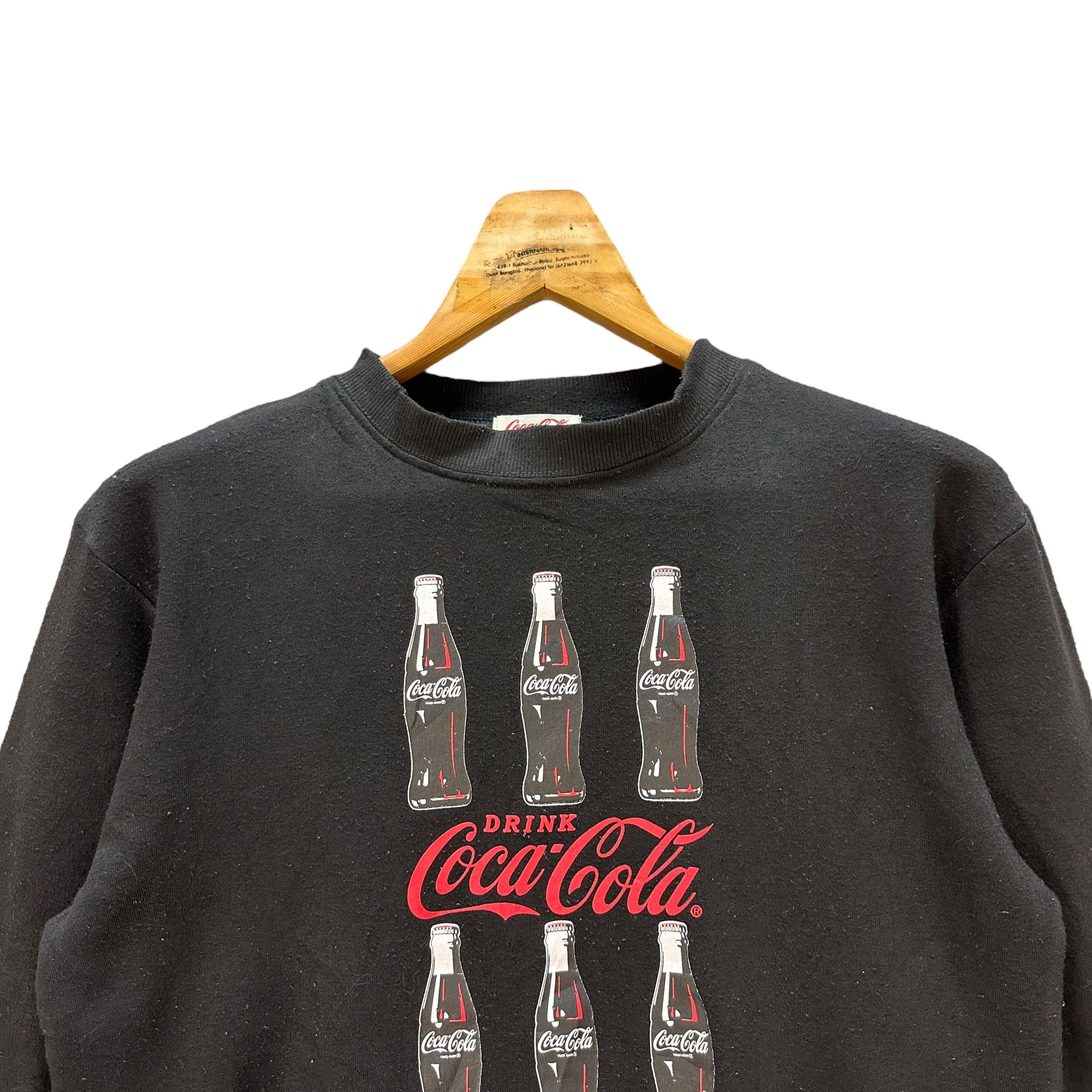 Coca Cola Coca Cola Big Logo Sweatshirts #9120-59 Size US M / EU 48-50 / 2 - 2 Thumbnail