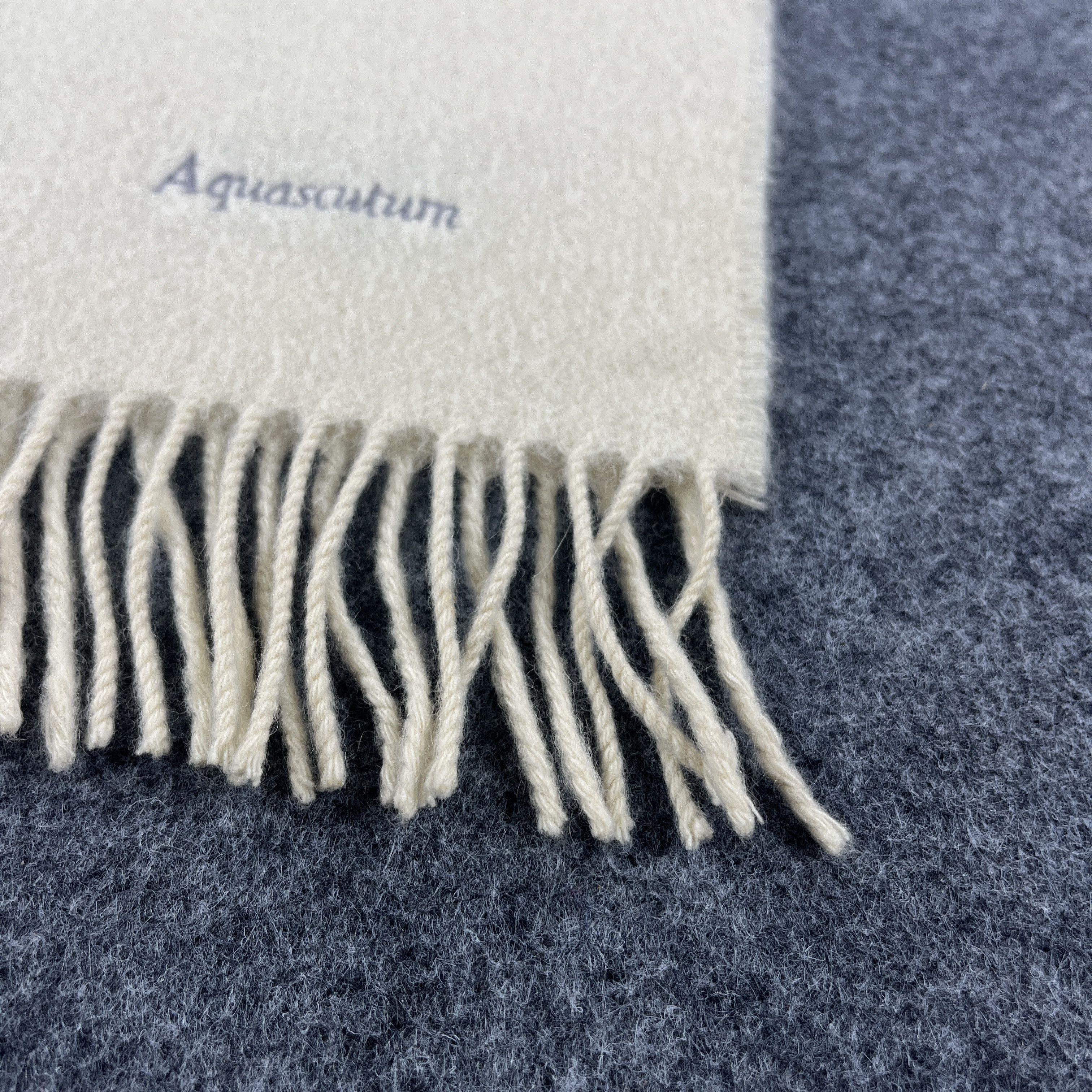 Aquascutum × Vintage Aquascutum Scarf / Muffler / Neckwear T1254 Size ONE SIZE - 8 Thumbnail