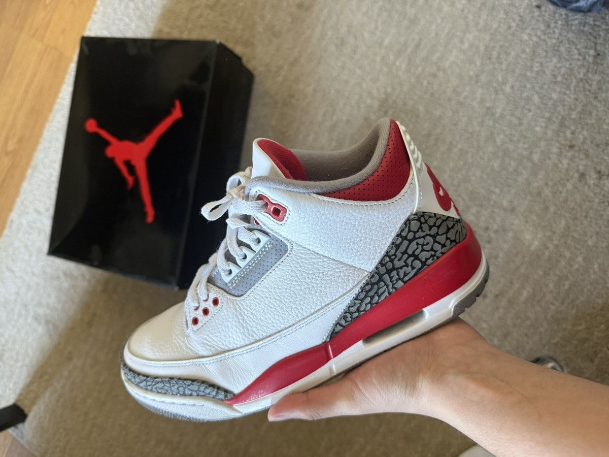 Jordan Brand Jordan 3 Fire Red 2022 Size US 8 / EU 41 - 1 Thumbnail