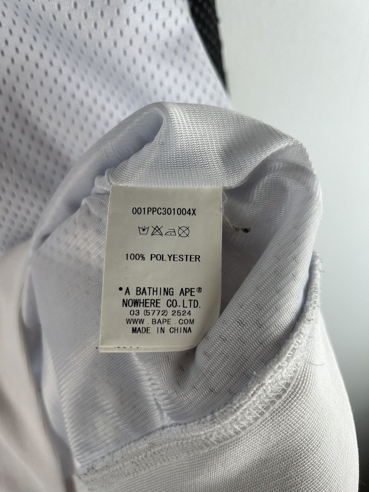 Bape Bape Mesh Numbering Hoodie Size US L / EU 52-54 / 3 - 8 Thumbnail