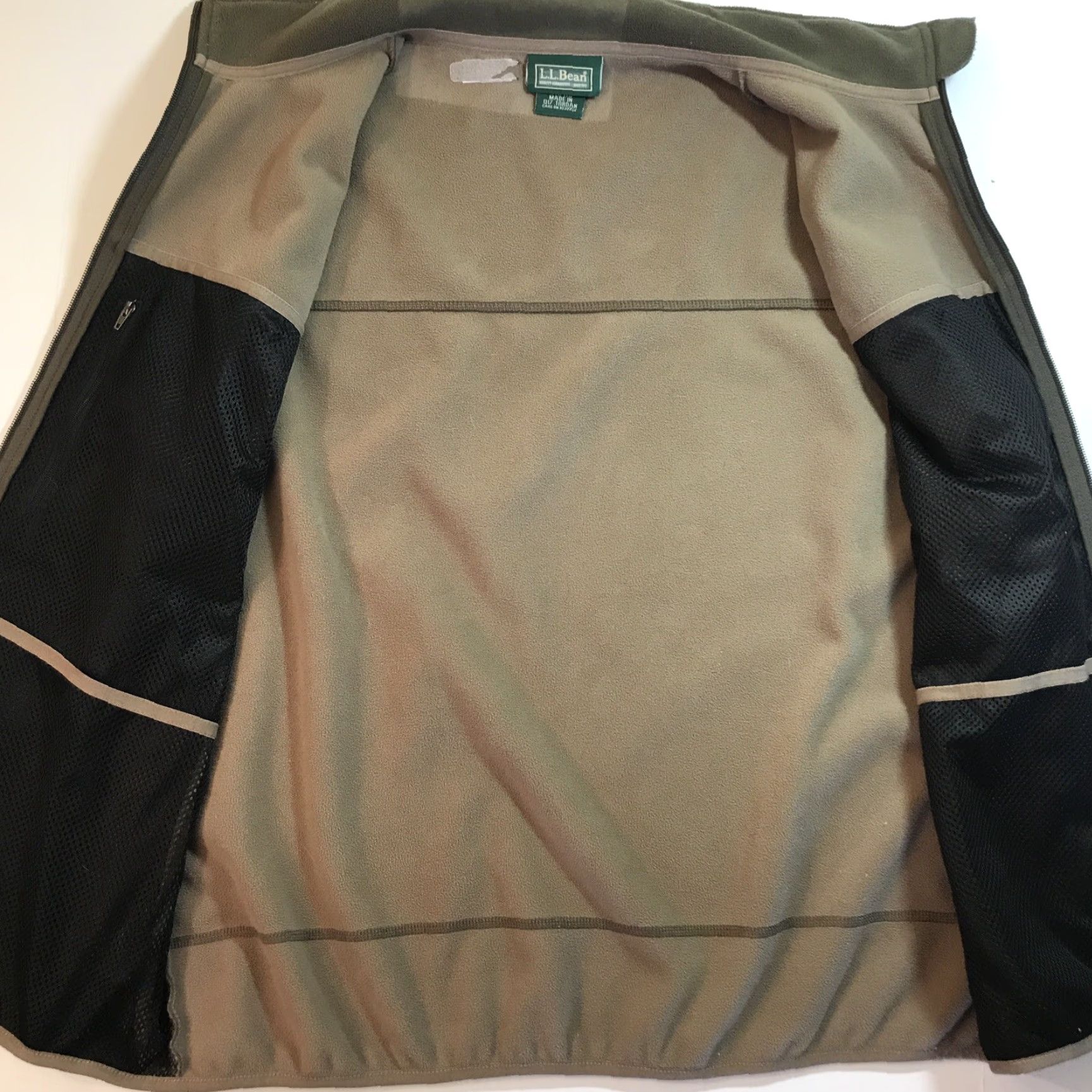 Vintage VINTAGE L.L.Bean Vest Polartec Full Zip Fleece Brown M Regular Pockets Logo Men Size US M / EU 48-50 / 2 - 4 Thumbnail