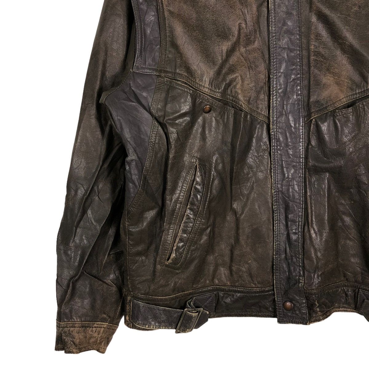 Japanese Brand 🔥VTG BONDAGE PARACHUTE BIKER JACKET GRANVALTA ISSEY MIYAKE Size US M / EU 48-50 / 2 - 4 Thumbnail