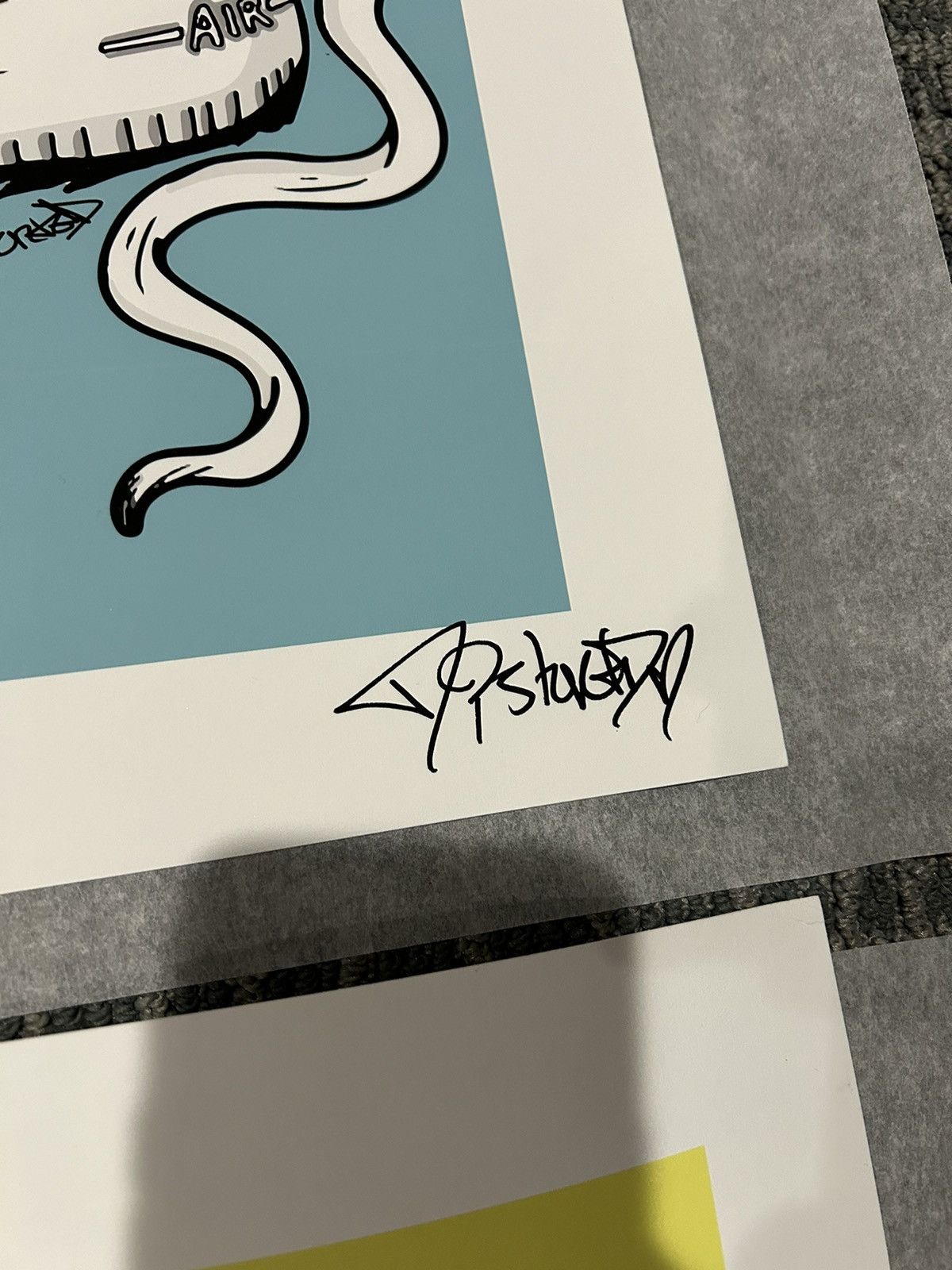 Nike Distortedd Tropical Nike Fine Art Print Size ONE SIZE - 4 Thumbnail