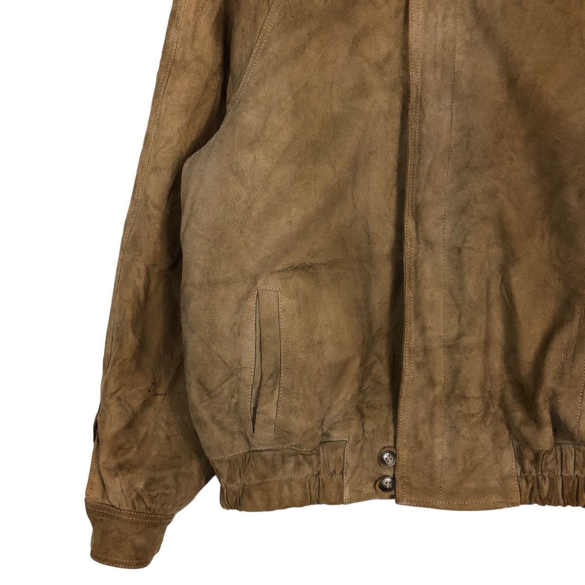 Issey Miyake 🔥Vintage Biker Leather Jacket Lepanto Madrid Multi Pocket Size US M / EU 48-50 / 2 - 4 Thumbnail
