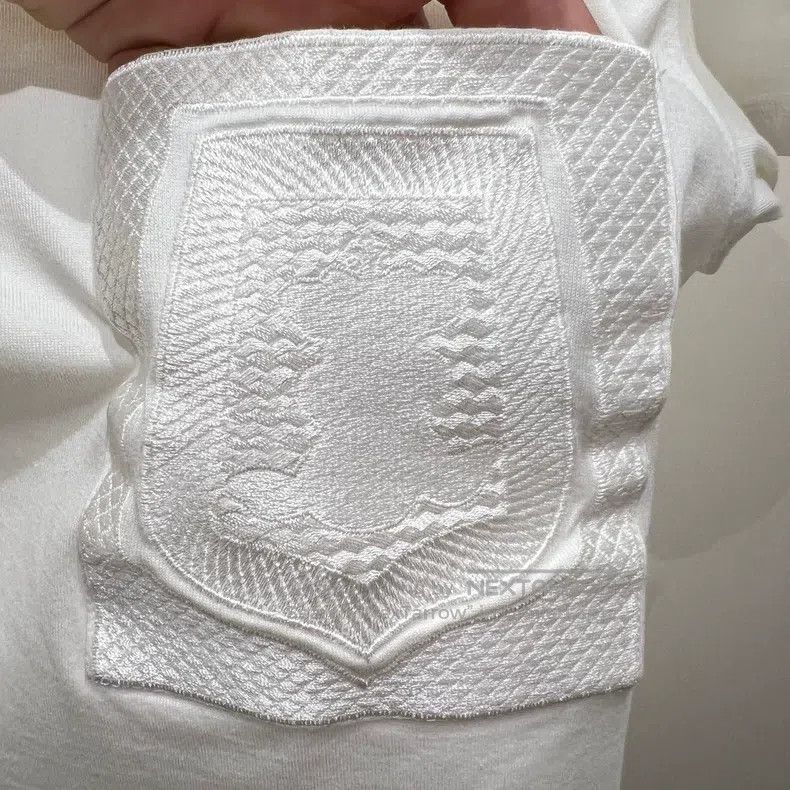 Hermes Hermes Solid Color Chest Pocket Embroidered Casual Short S Size XS / US 0-2 / IT 36-38 - 6 Thumbnail