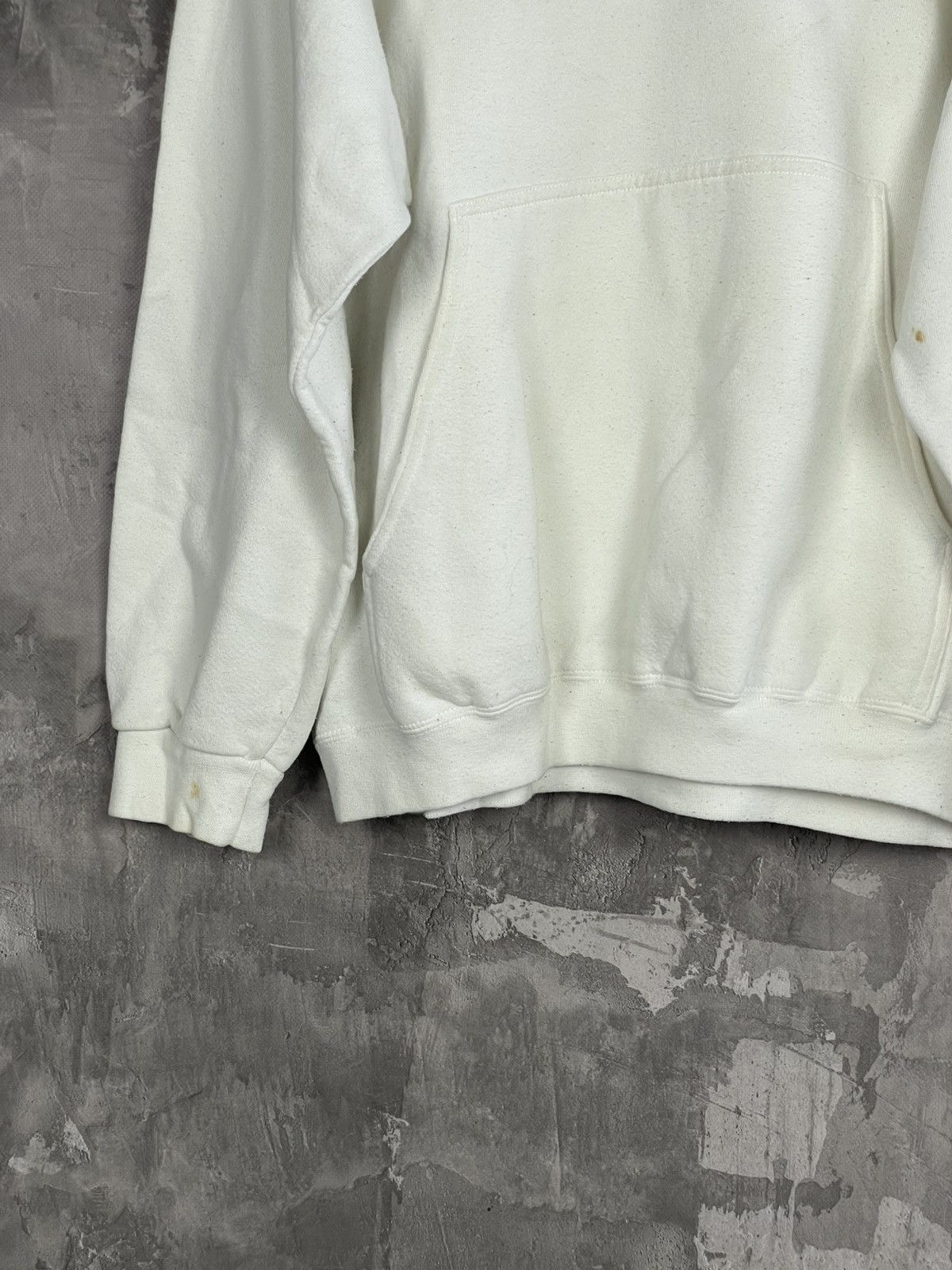 Nike × Vintage Nike Vintage Hoodie Y2K Drill Big Logo Streetwear Size US M / EU 48-50 / 2 - 5 Thumbnail