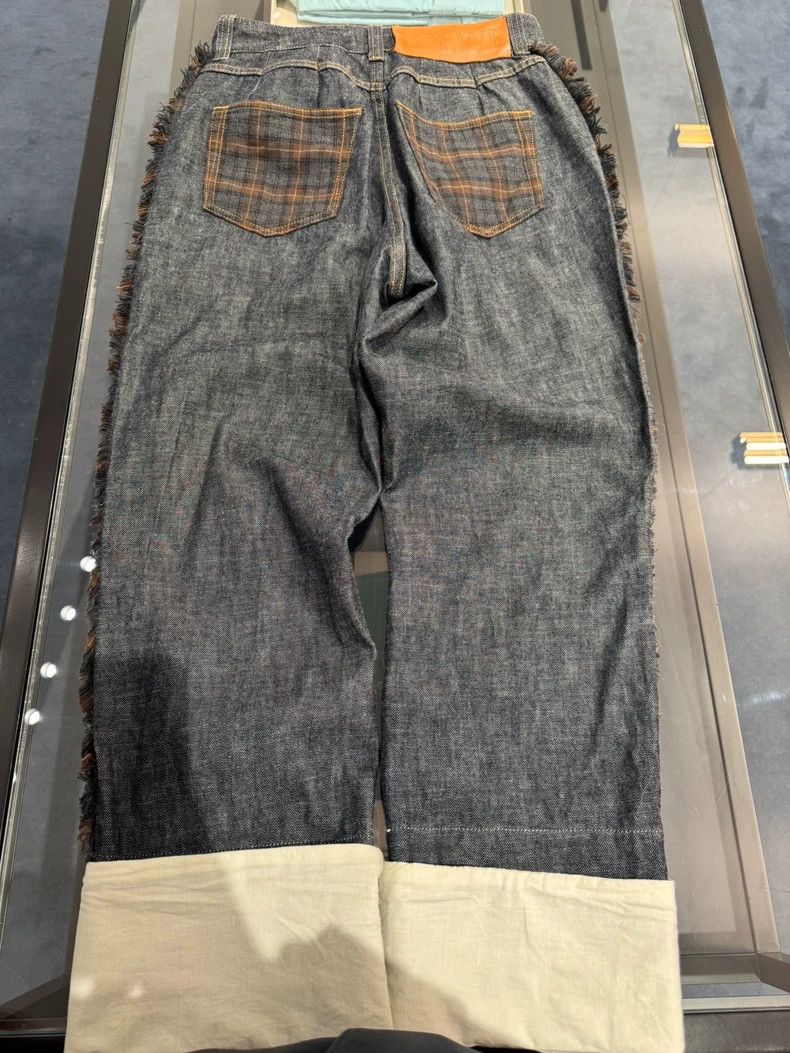 Loewe Loewe White hemmed jeans Size 30" / US 8 / IT 44 - 7 Thumbnail