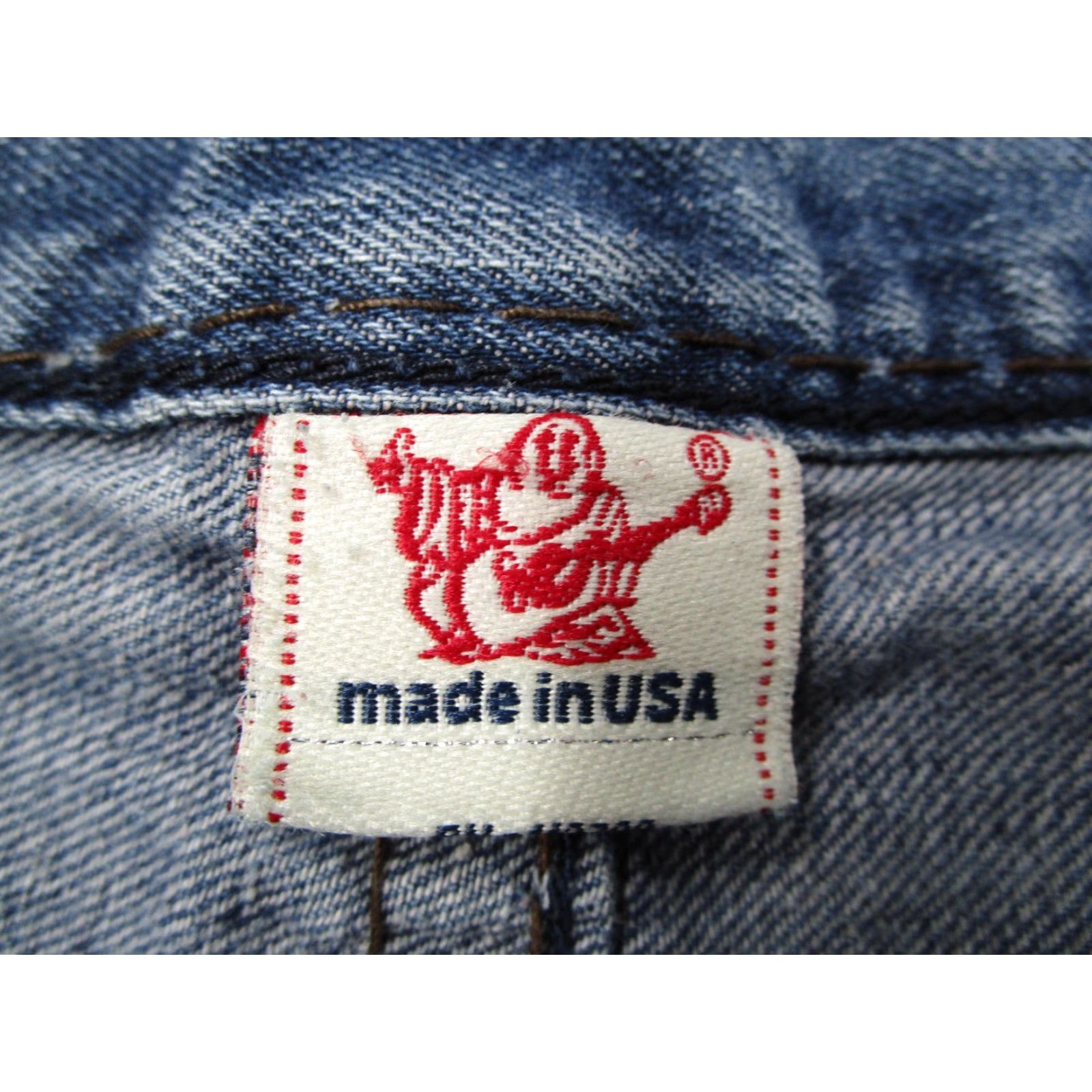 True Religion True Religion Jeans Mens 32 Blue Billy Super T Bootcut Denim 5-Pocket USA Made Size US 32 / EU 48 - 3 Thumbnail