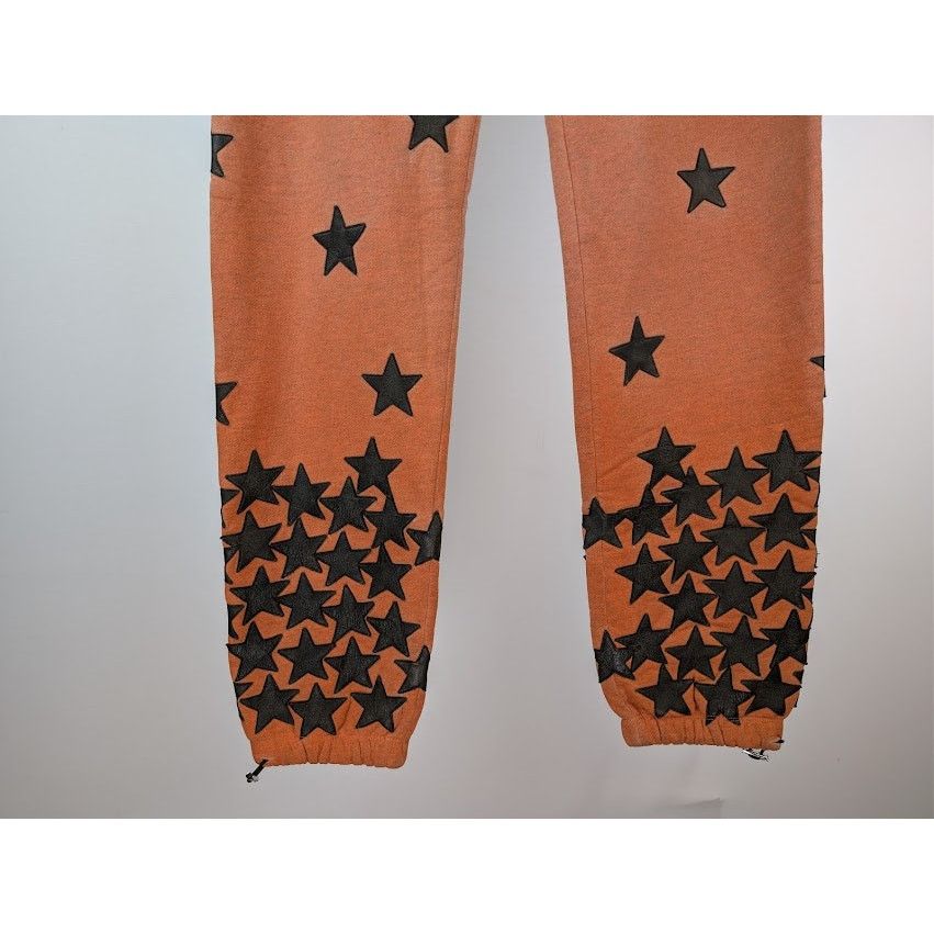 Amiri o1rshd1 Chemist Star Sweatpants in Orange / Black Size US 38 / EU 54 - 4 Thumbnail