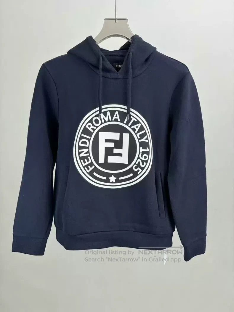 Fendi Fendi Double F logo hooded sweatshirt Size US S / EU 44-46 / 1 - 1 Thumbnail