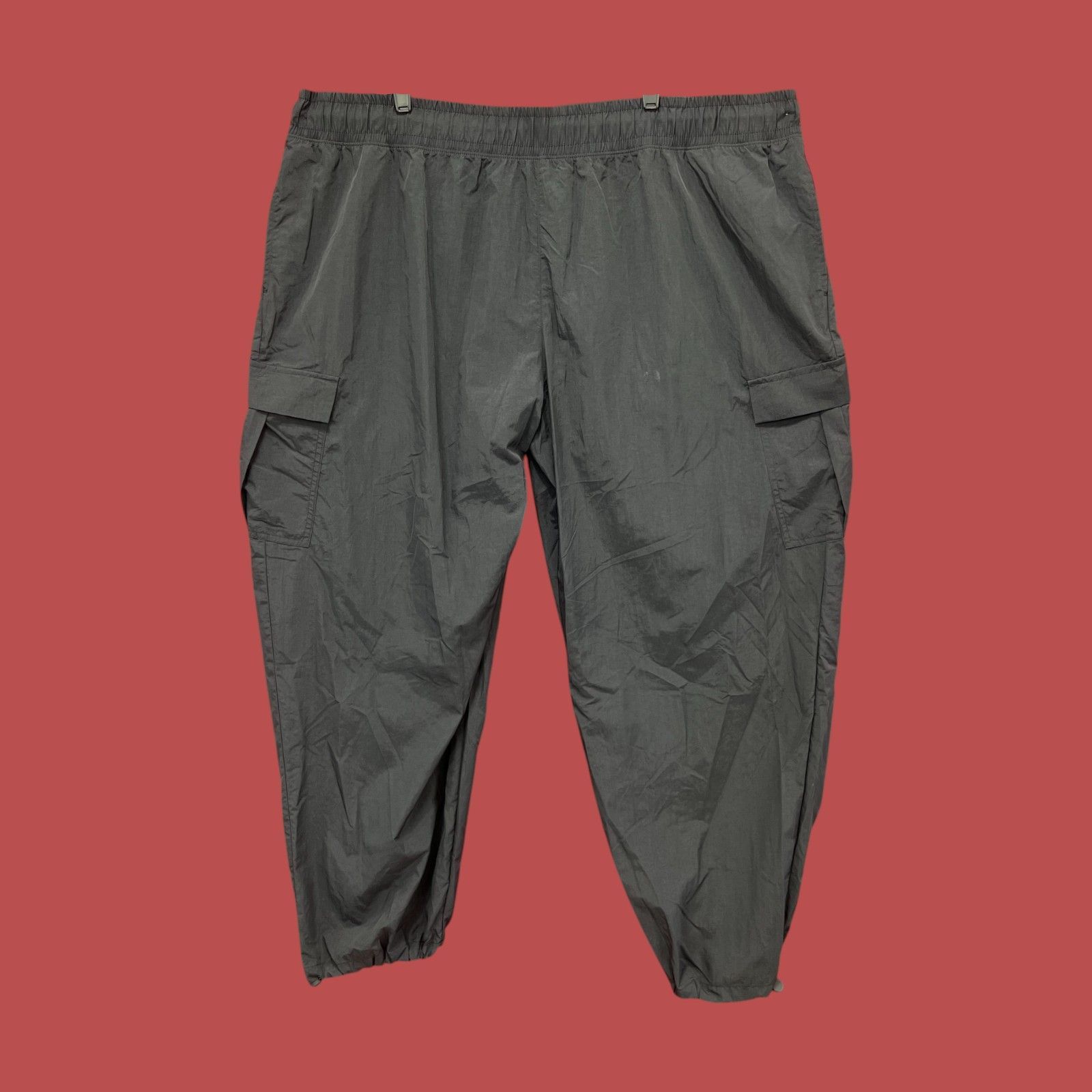 Other All In Motion - Women's High-Rise Cargo Parachute Pants High Size 32" / US 10 / IT 46 - 3 Thumbnail