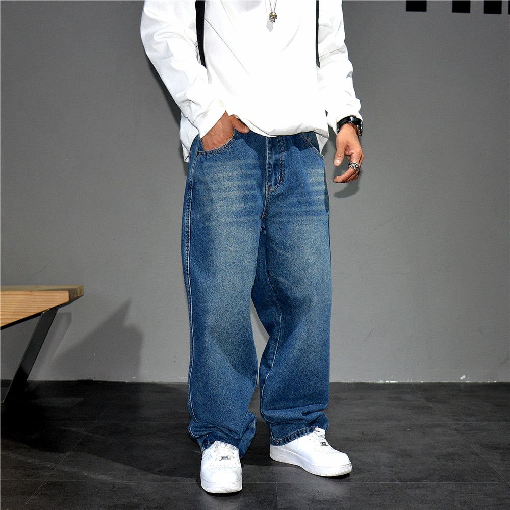 Japanese Brand × Jean Street 90’s hiphop washed skateboard hip-hop jeans Size US 31 - 5 Thumbnail