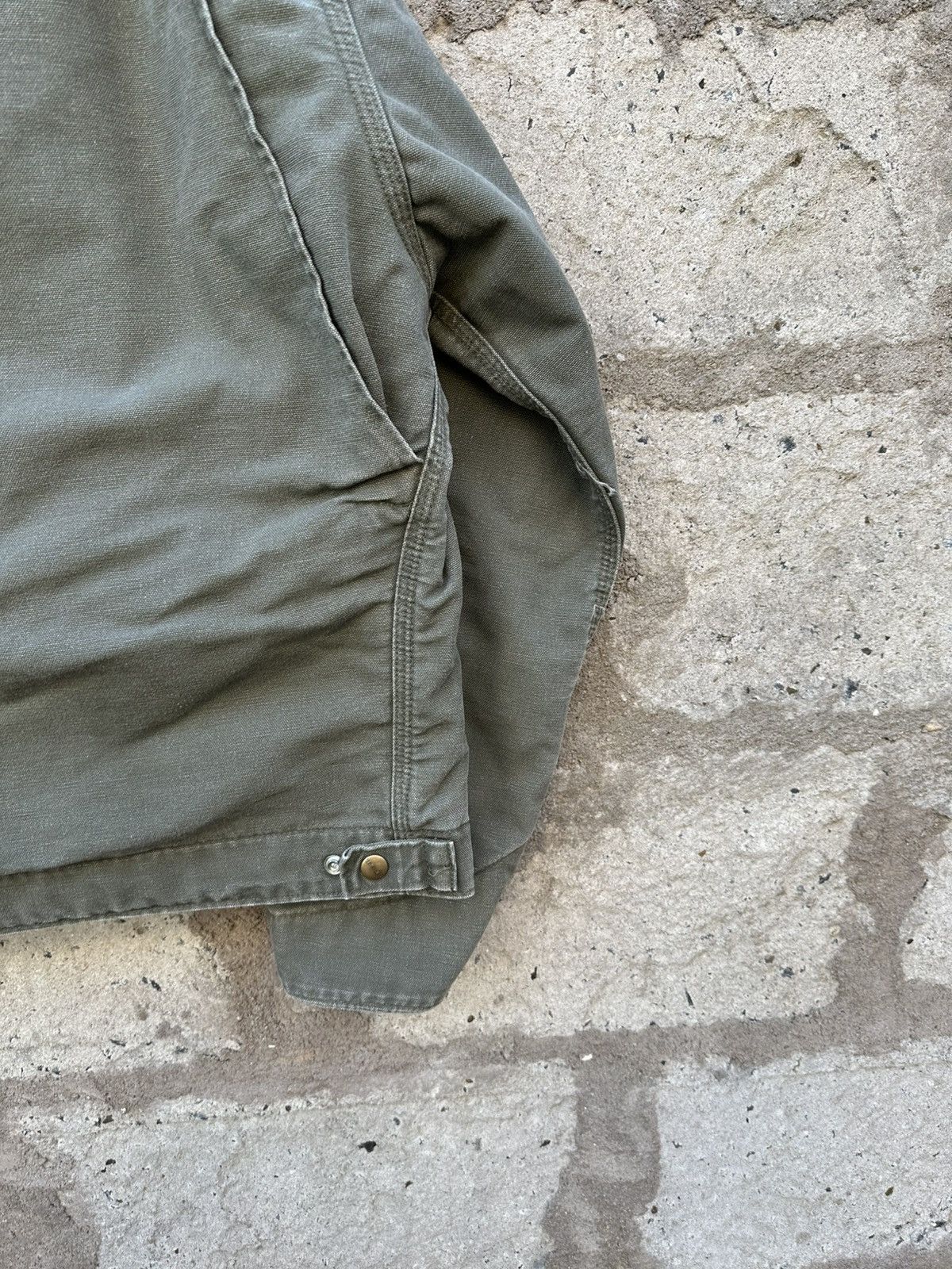 Carhartt × Vintage Vintage Carhartt Detroit jacket J76 MOS ( military olive) Size US XXL / EU 58 / 5 - 11 Thumbnail