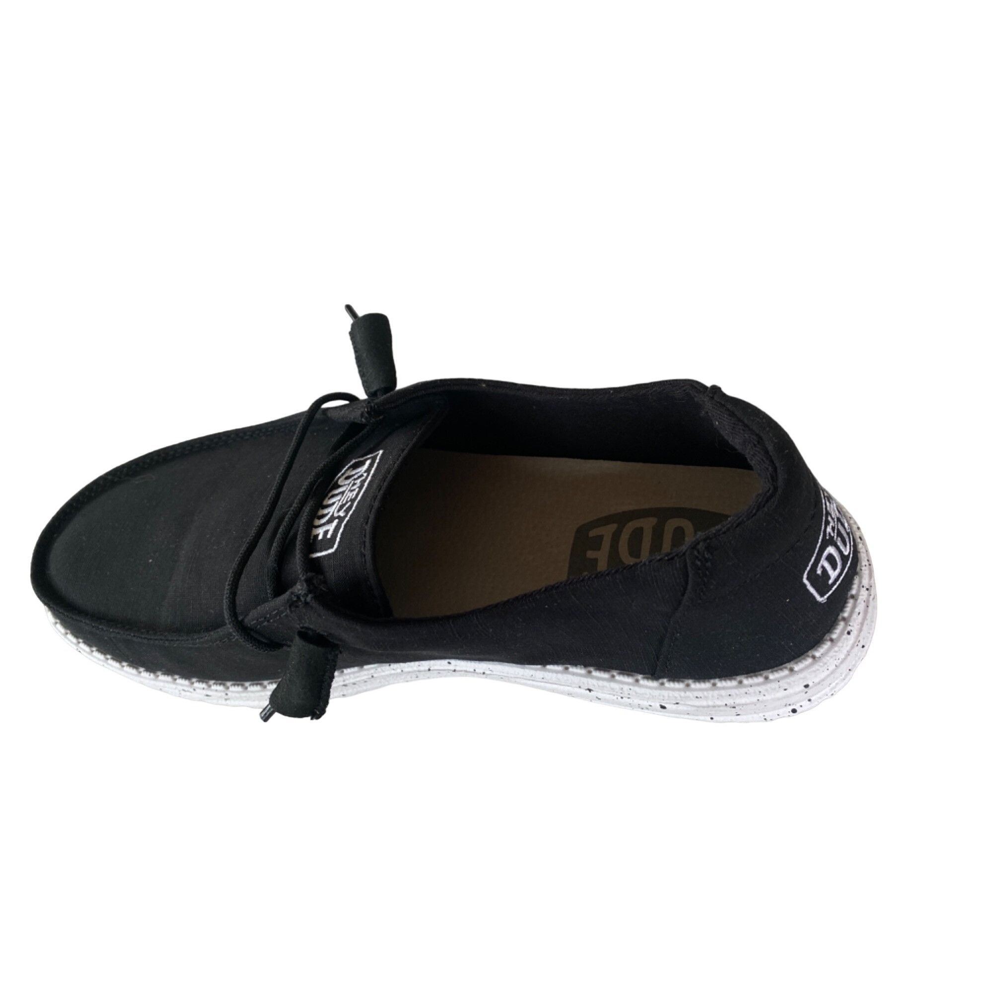 Other NWT Hey Dude Women's 10 Wendy Slub Black Canvas Casual Sneak Size US 10 / IT 40 - 13 Thumbnail