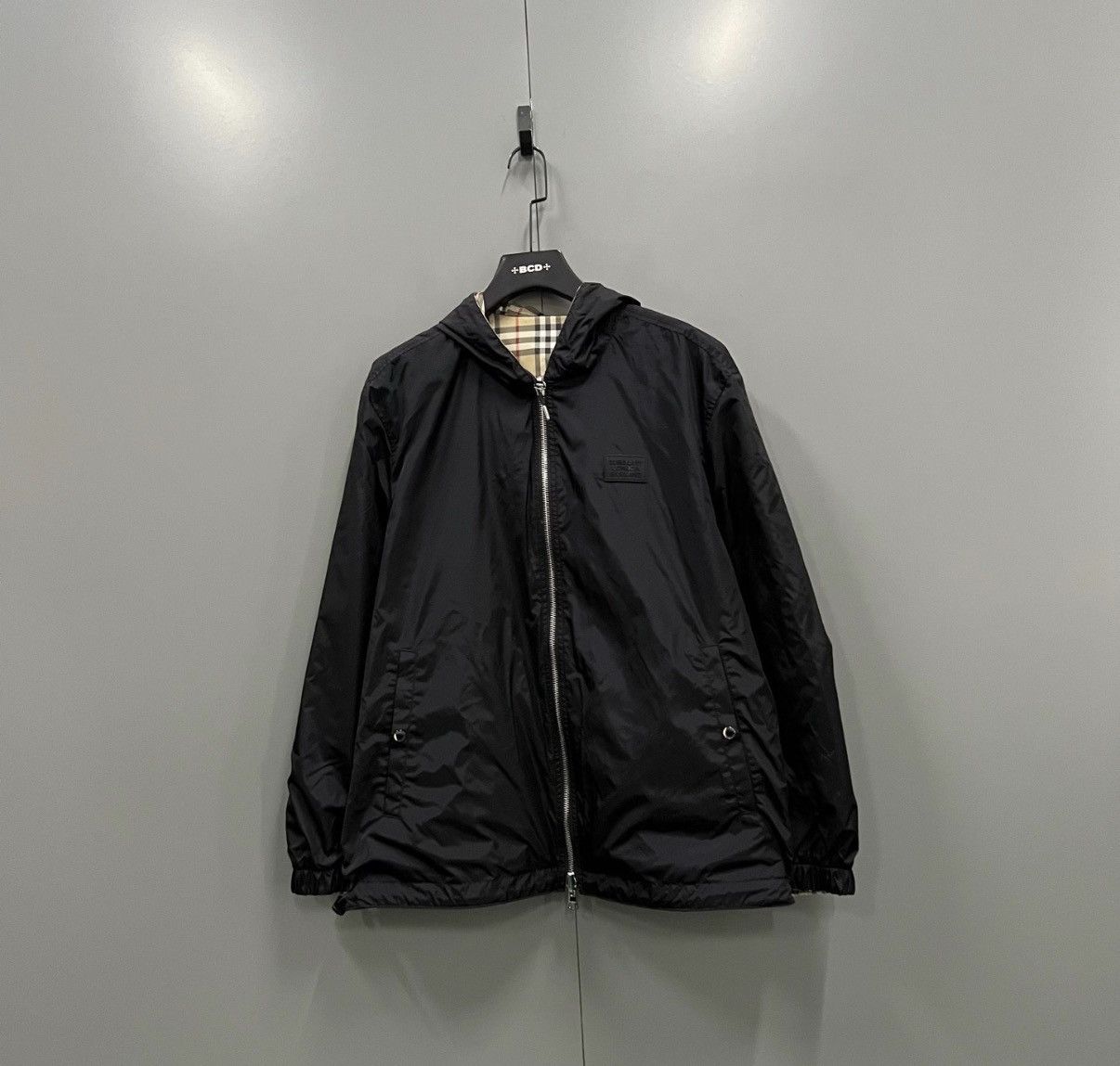 Burberry Burberry Check Logo Reversible Jacket J41 Size US L / EU 52-54 / 3 - 1 Thumbnail