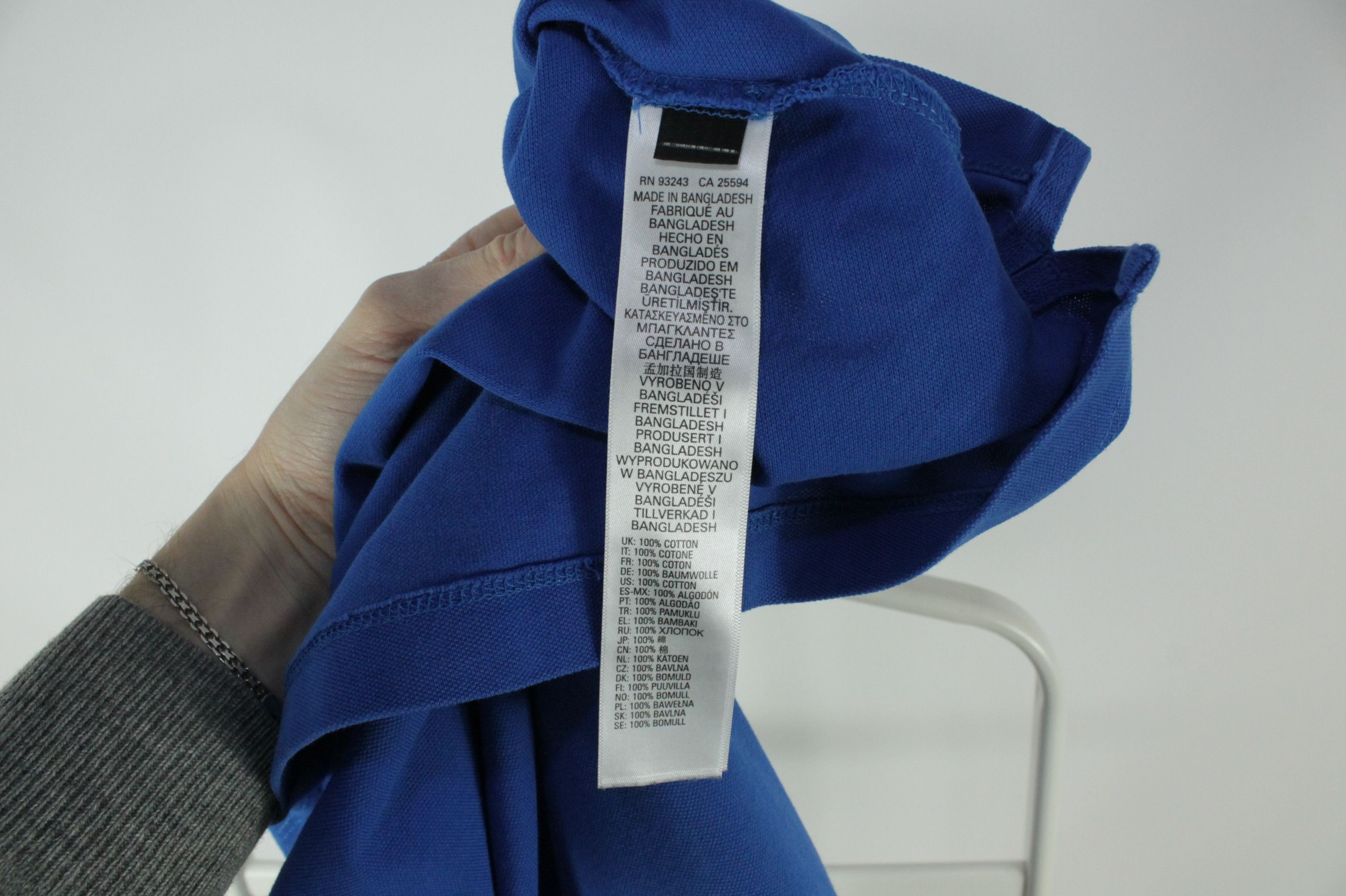 Diesel Diesel T-Kal-Patch Slim FIt Blue Polo Shirt Size US L / EU 52-54 / 3 - 6 Thumbnail
