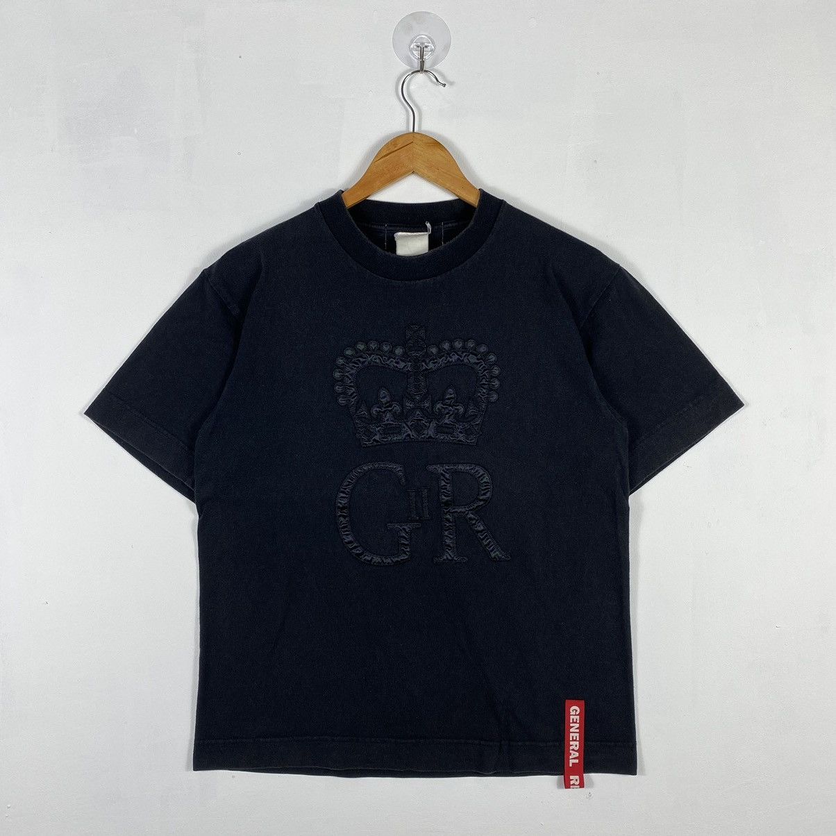 General Research Vintage GENERAL RESEARCH GR & Crown Tee Size US M / EU 48-50 / 2 - 2 Thumbnail