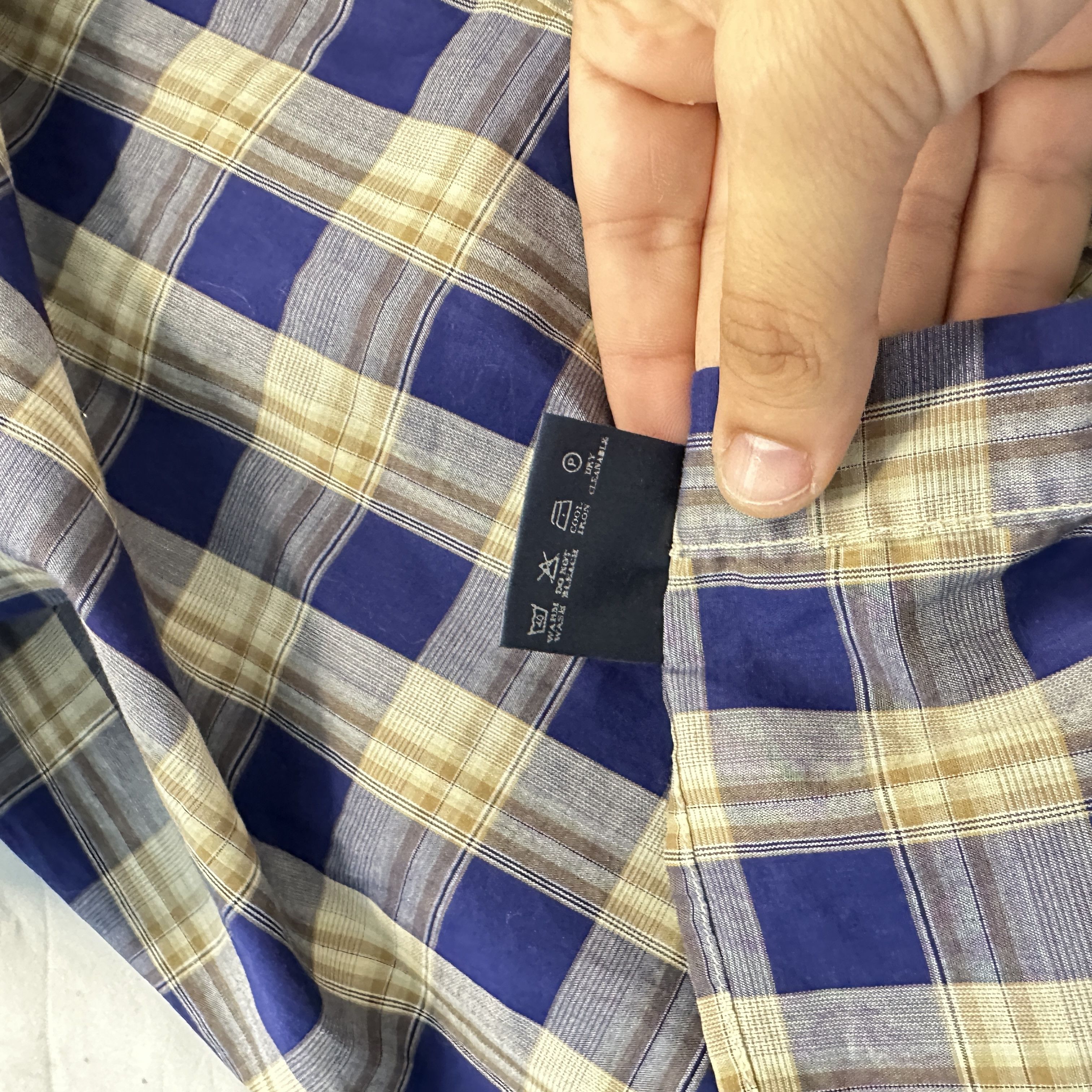 Burberry Camicia Burberry Flanella A Quadri – L Size US L / EU 52-54 / 3 - 10 Thumbnail