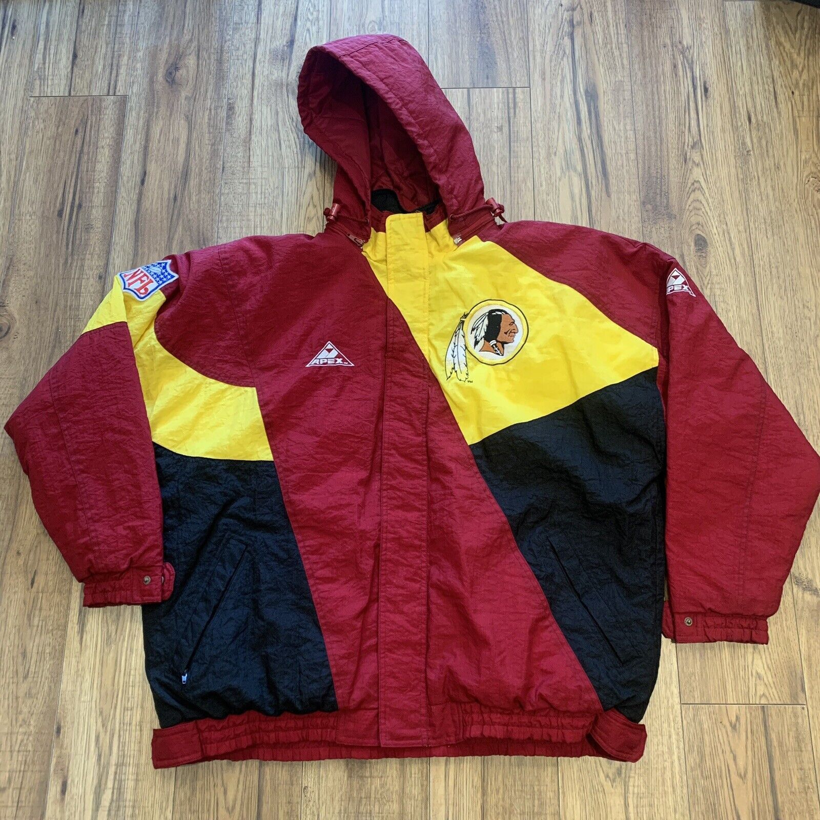 Vintage 1990s NFL Apex One shops Redskins Jacket