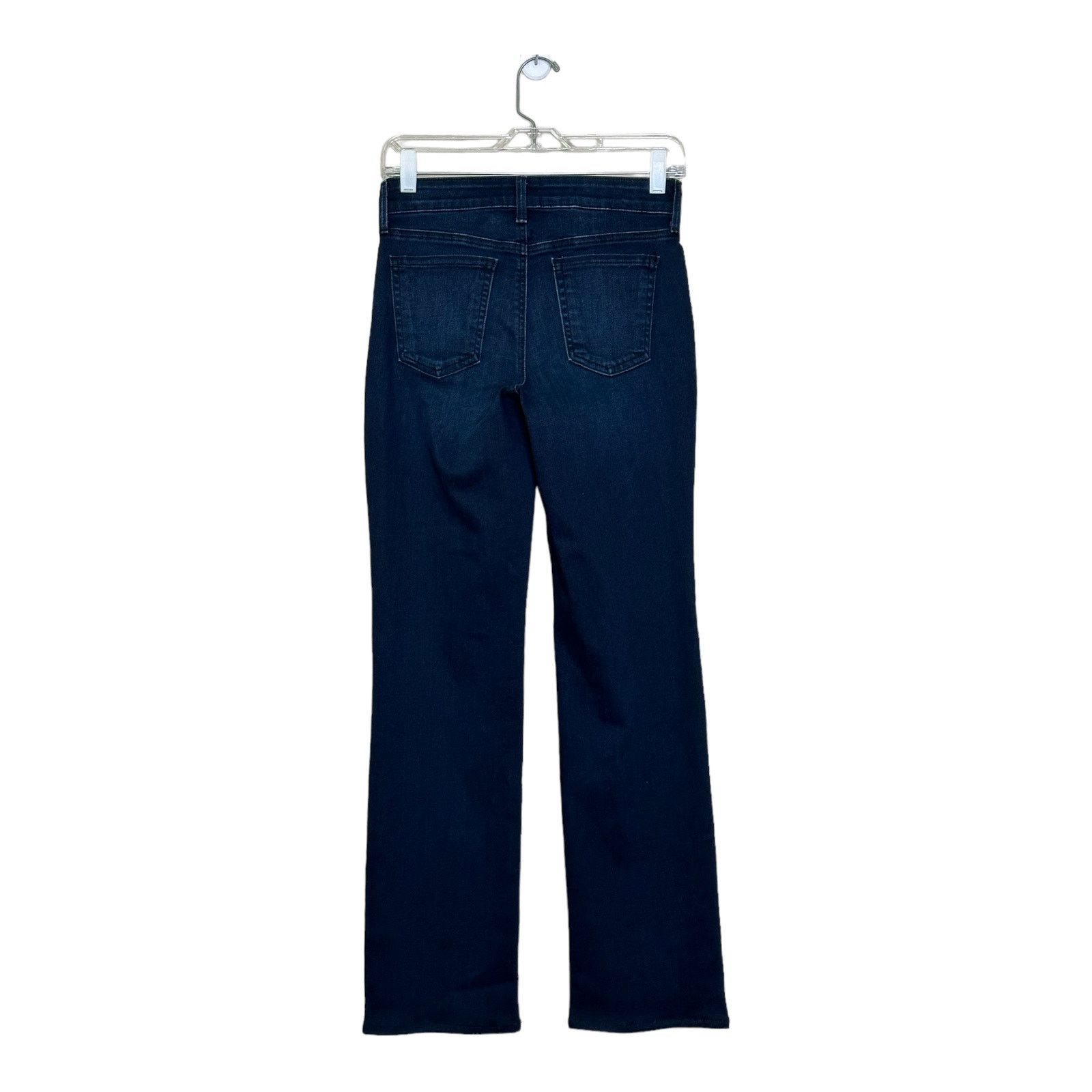 NYDJ NYDJ Blue Marilyn Straight side studs detail jeans size 0 Size 28" / US 6 / IT 42 - 10 Thumbnail