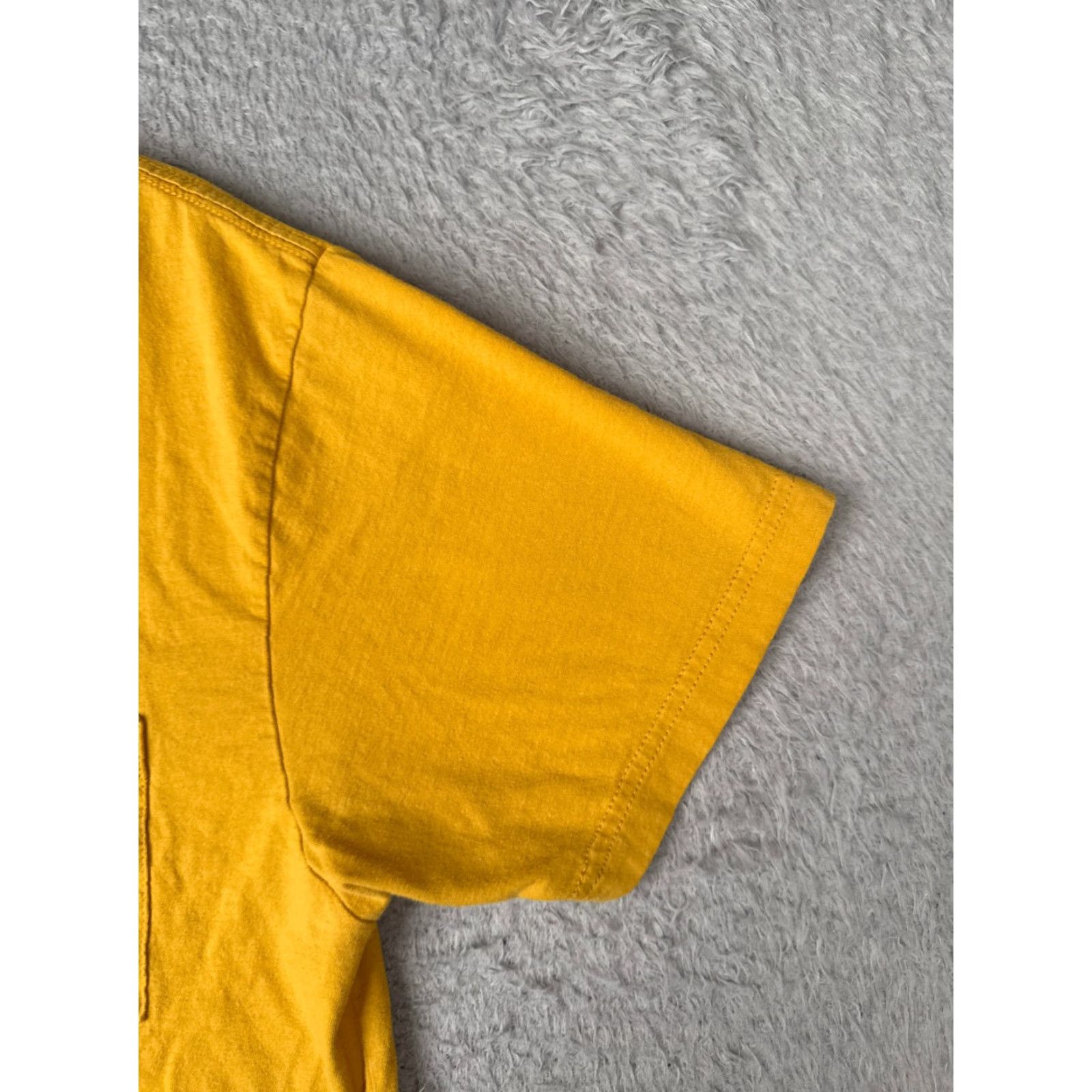 Patagonia Patagonia Shirt Men Small Yellow Short Sleeve Crew Neck Cotton Pocket Slim Fit Size US S / EU 44-46 / 1 - 2 Thumbnail