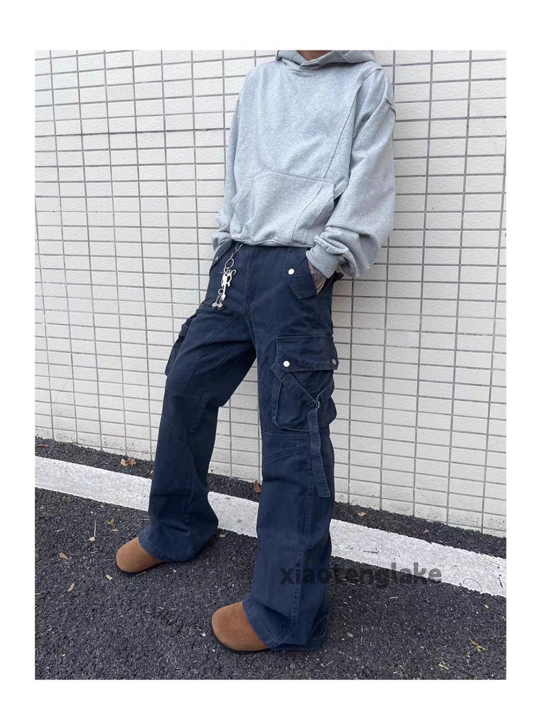 Designer × Japanese Brand × Vintage utility military loose outdoor workwear flared cargo pants Size US 32 / EU 48 - 4 Thumbnail