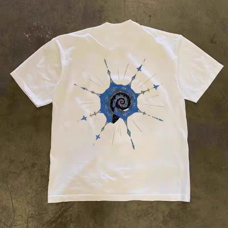 Japanese Brand × Vintage Snail shell pattern casual vintage cotton t-shirt Size US M / EU 48-50 / 2 - 1 Thumbnail