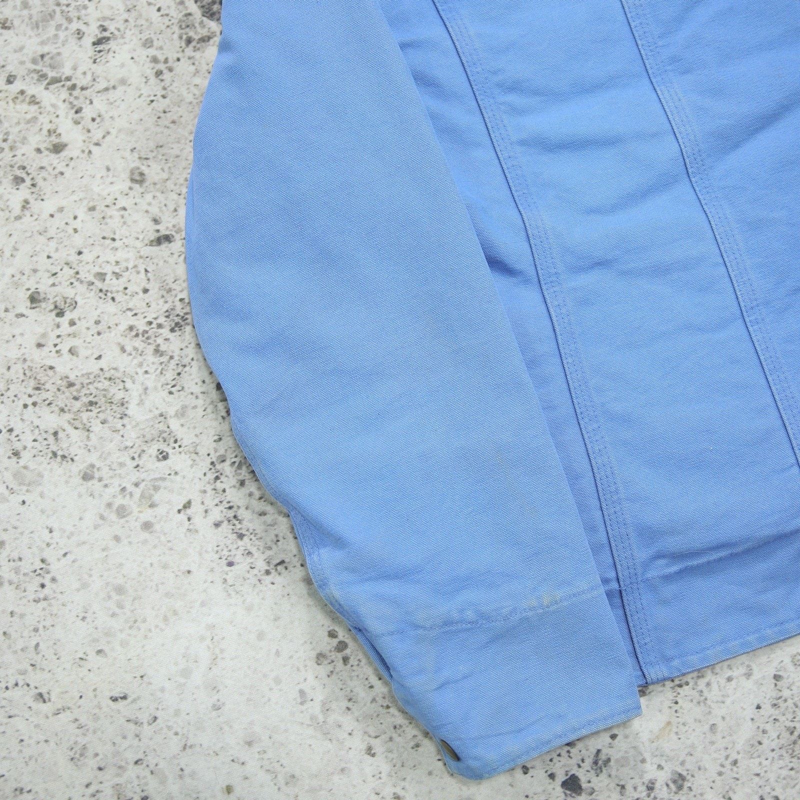Carhartt Vintage Carhartt WJ022 FHB Blue WOMENS Jacket Sherpa Lined Size US M / EU 48-50 / 2 - 11 Thumbnail