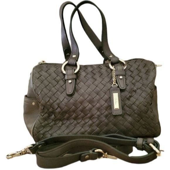 Cole haan jade leather tote bag hotsell