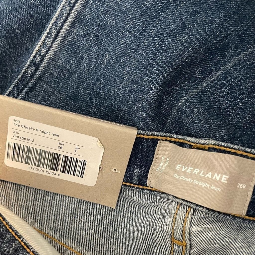 Everlane NWT Everlane The Cheeky Straight Jean Size 26" / US 2 / IT 38 - 11 Thumbnail