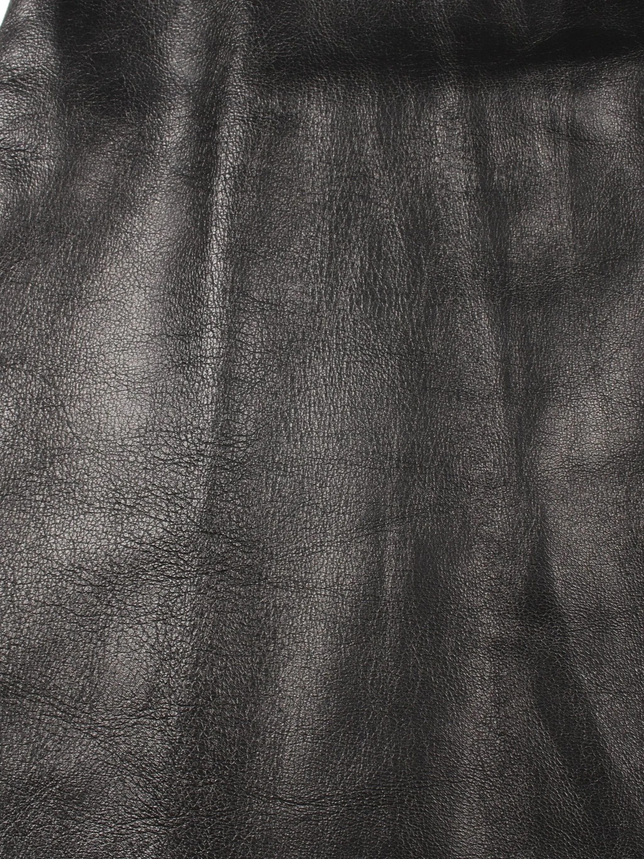 Dior o1y0825 Leather Midi Skirt in Black Size 30" / US 8 / IT 44 - 5 Thumbnail