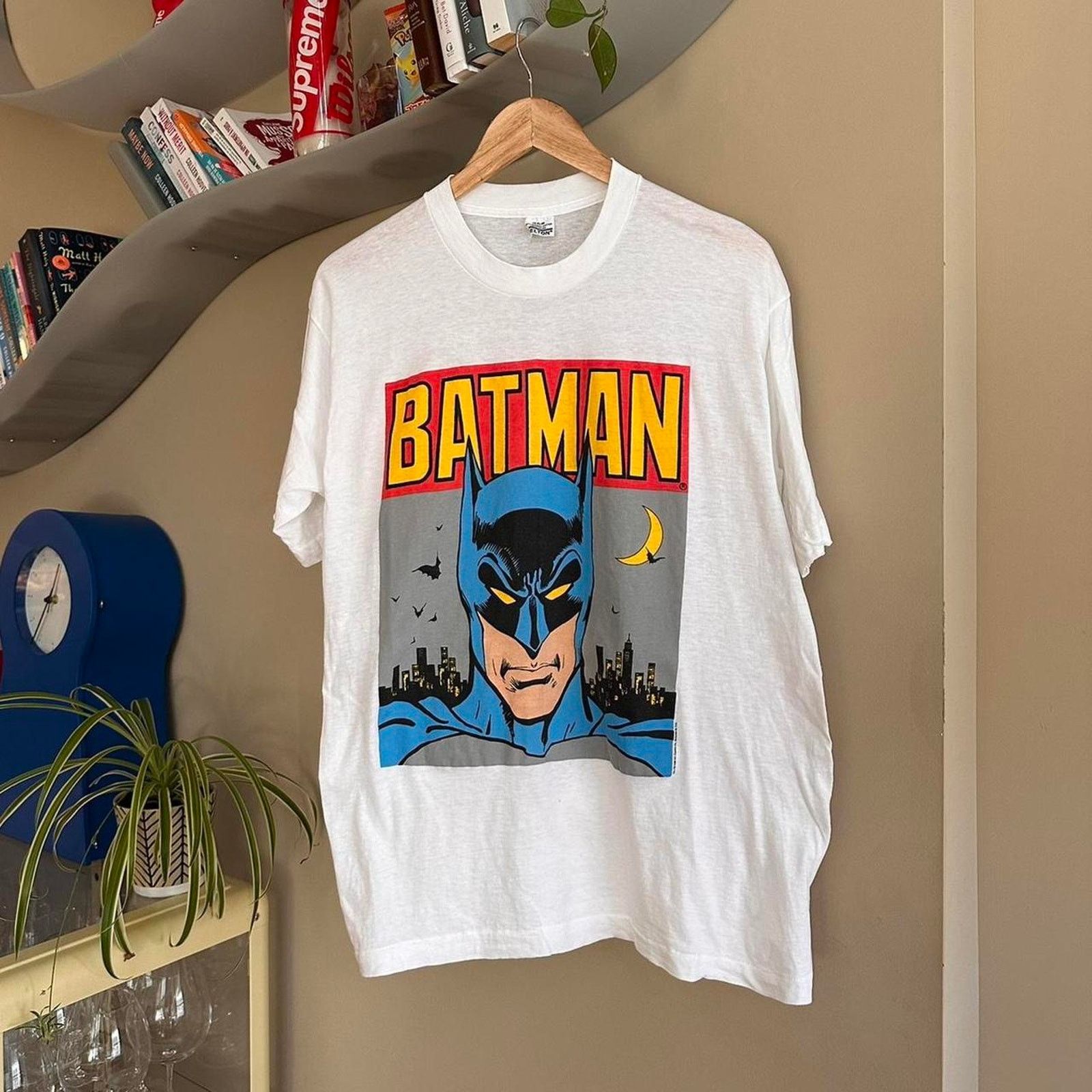 DC Comics × Vintage Vintage 1989 Batman Dc Comics Shirt Size US XL / EU 56 / 4 - 1 Thumbnail