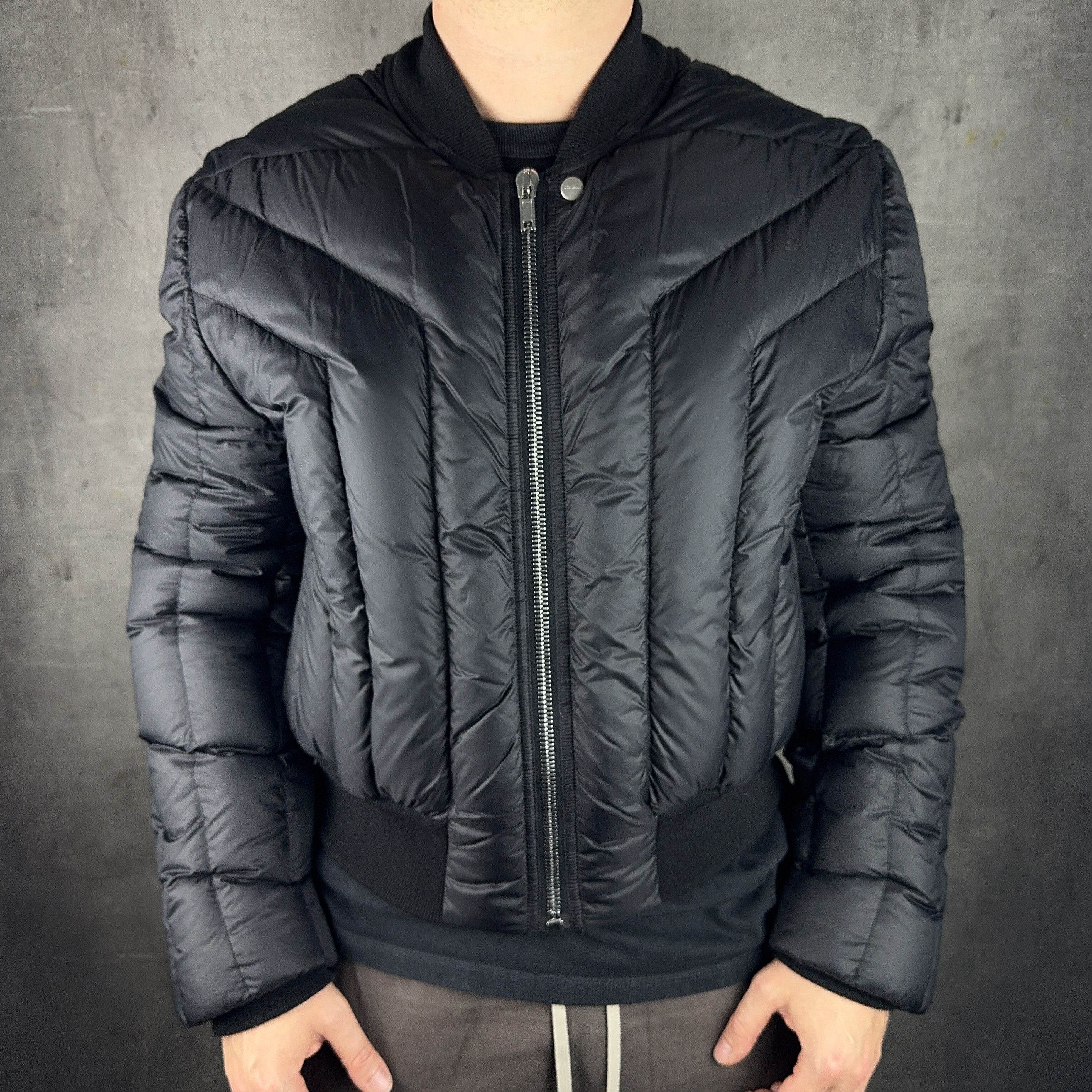 Rick Owens 23FW MA-1ジャケット 50 Rick Owens FW23 Luxor Edfu Flight Jacket sz 50 | Grailed