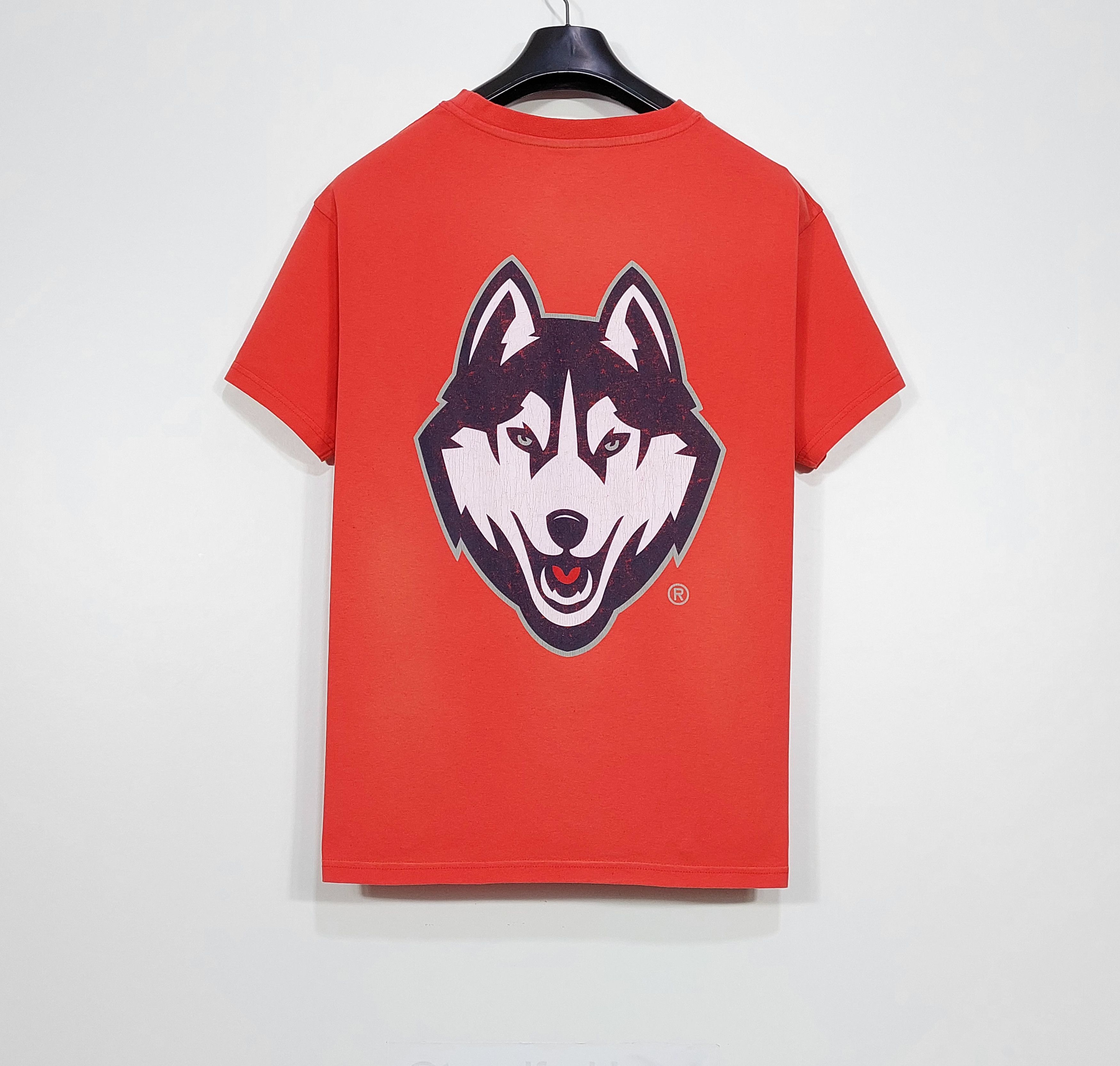 Eric Emanuel EE college UCONN tshirt - washed red S Size US S / EU 44-46 / 1 - 6 Thumbnail