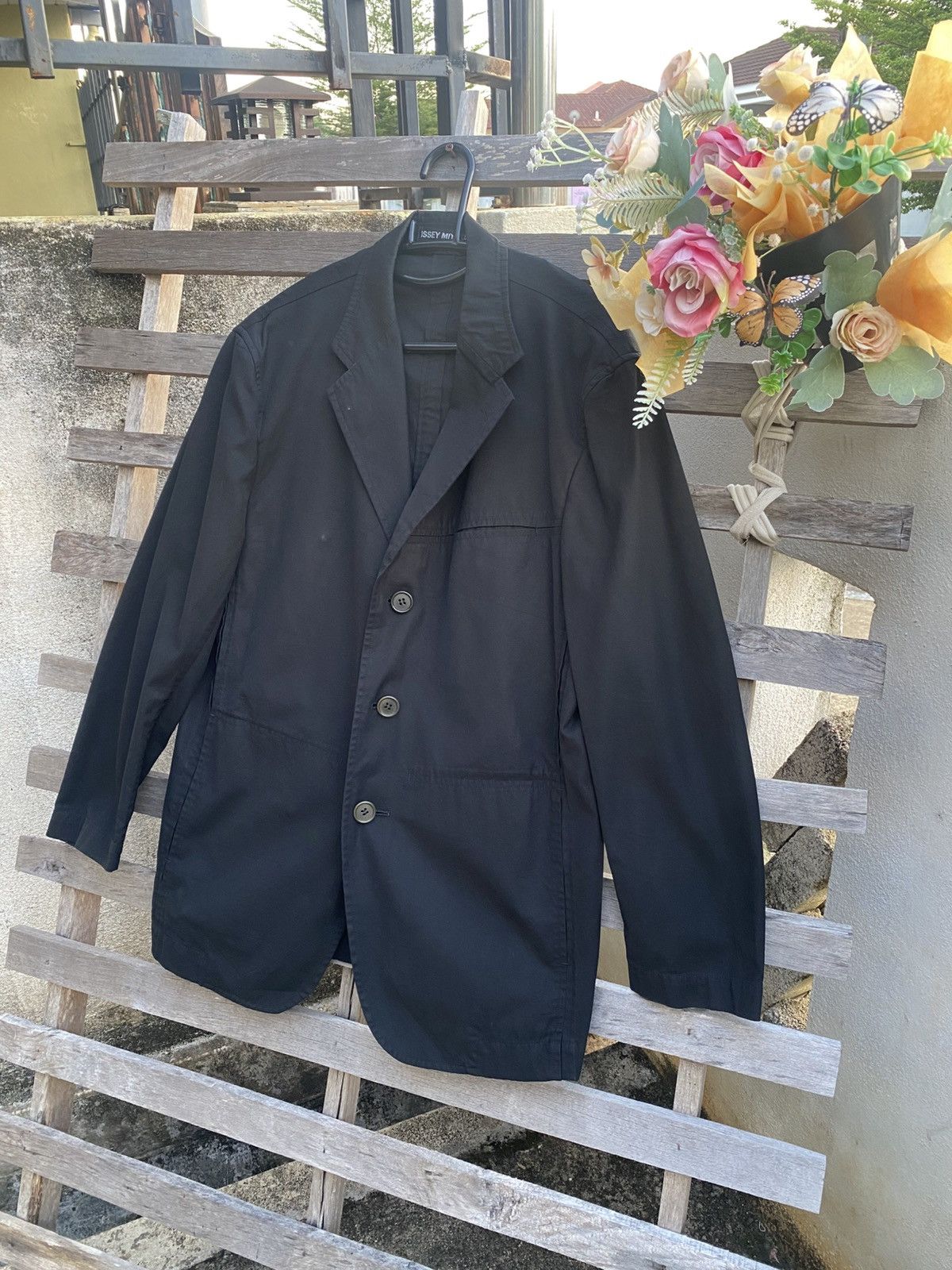 Issey Miyake ISSEY MIYAKE Blazer Jacket – Minimalist Workwear Style Size US M / EU 48-50 / 2 - 2 Thumbnail