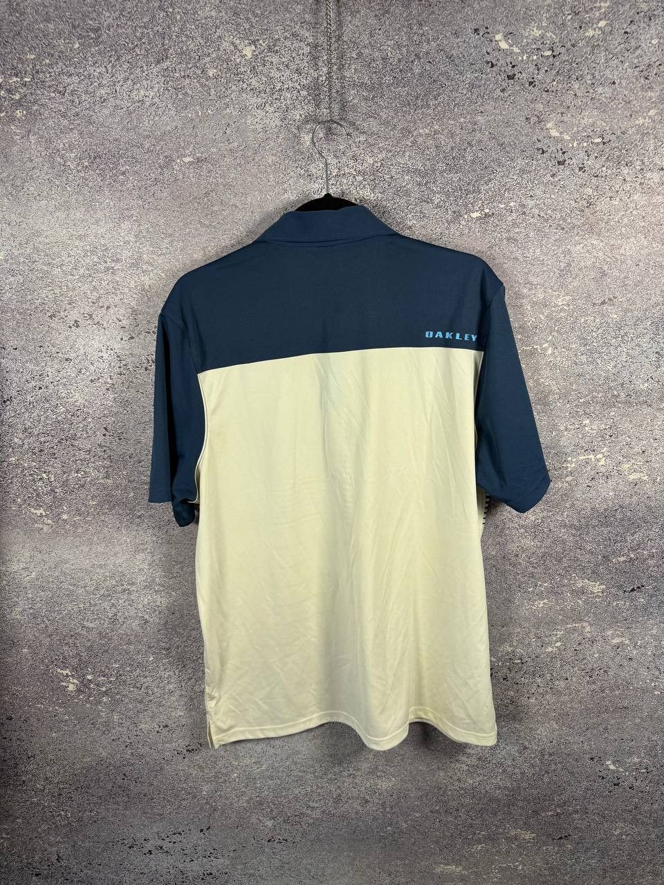 Oakley Vintage Oakley Center Logo Stripped Blue Men's Polo Shirt Size US L / EU 52-54 / 3 - 6 Thumbnail