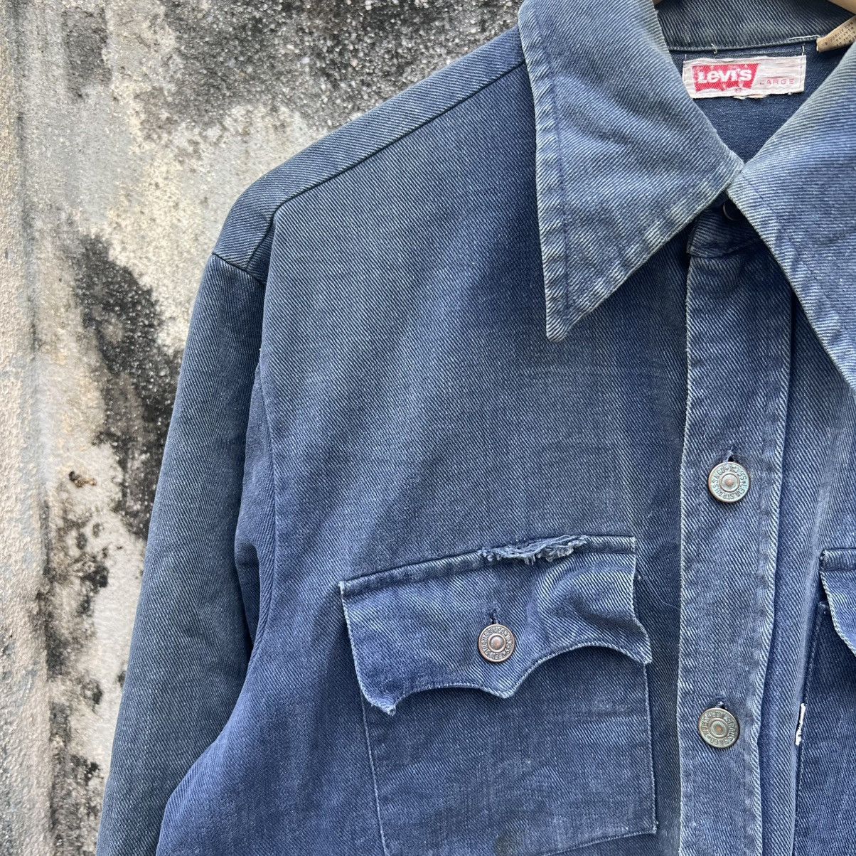 Levi's “VINTAGE” DISTRESS LEVI’S SHIRT JACKET Size US L / EU 52-54 / 3 - 4 Thumbnail