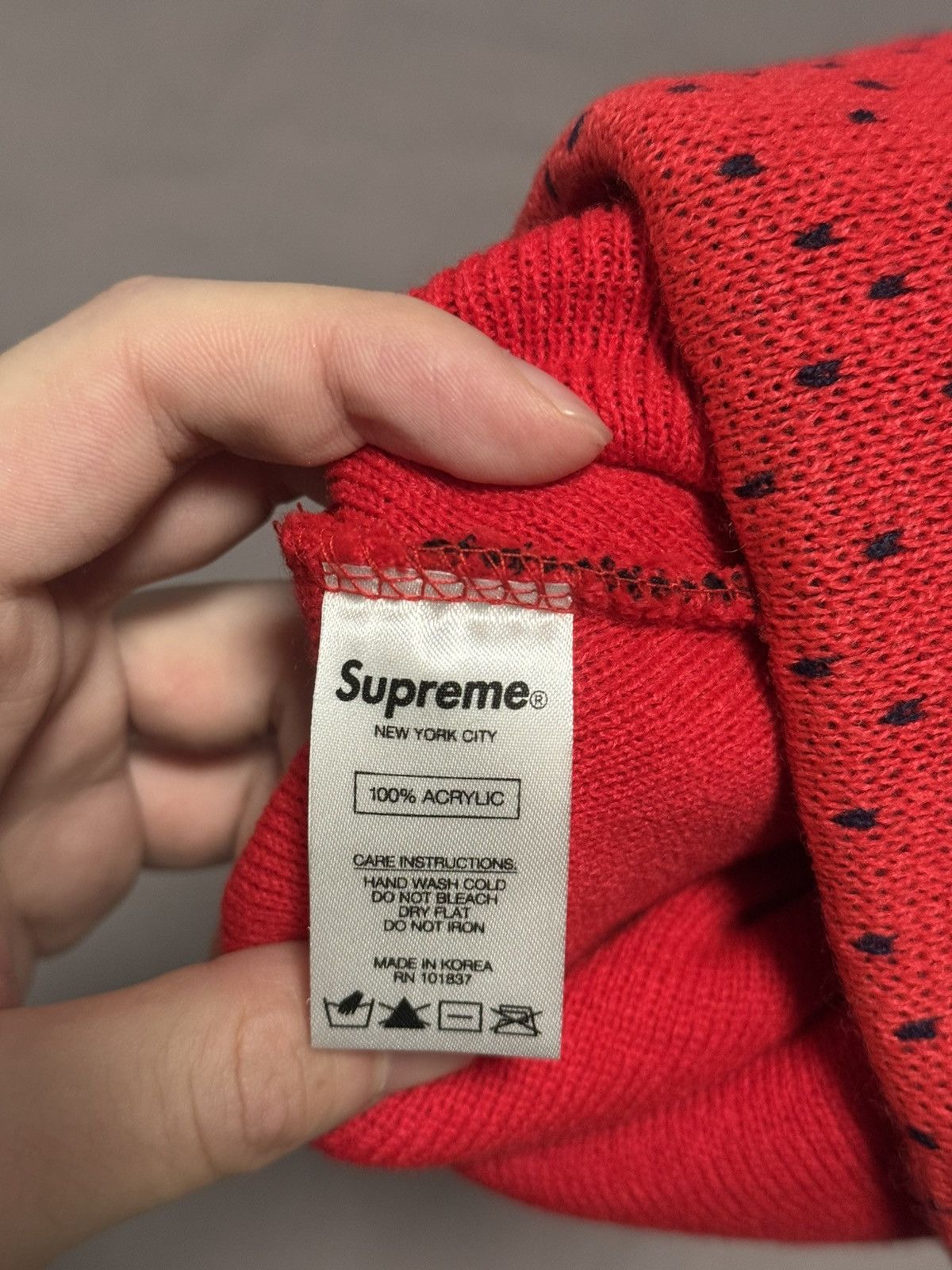 Supreme Supreme new York beanie Size ONE SIZE - 3 Thumbnail