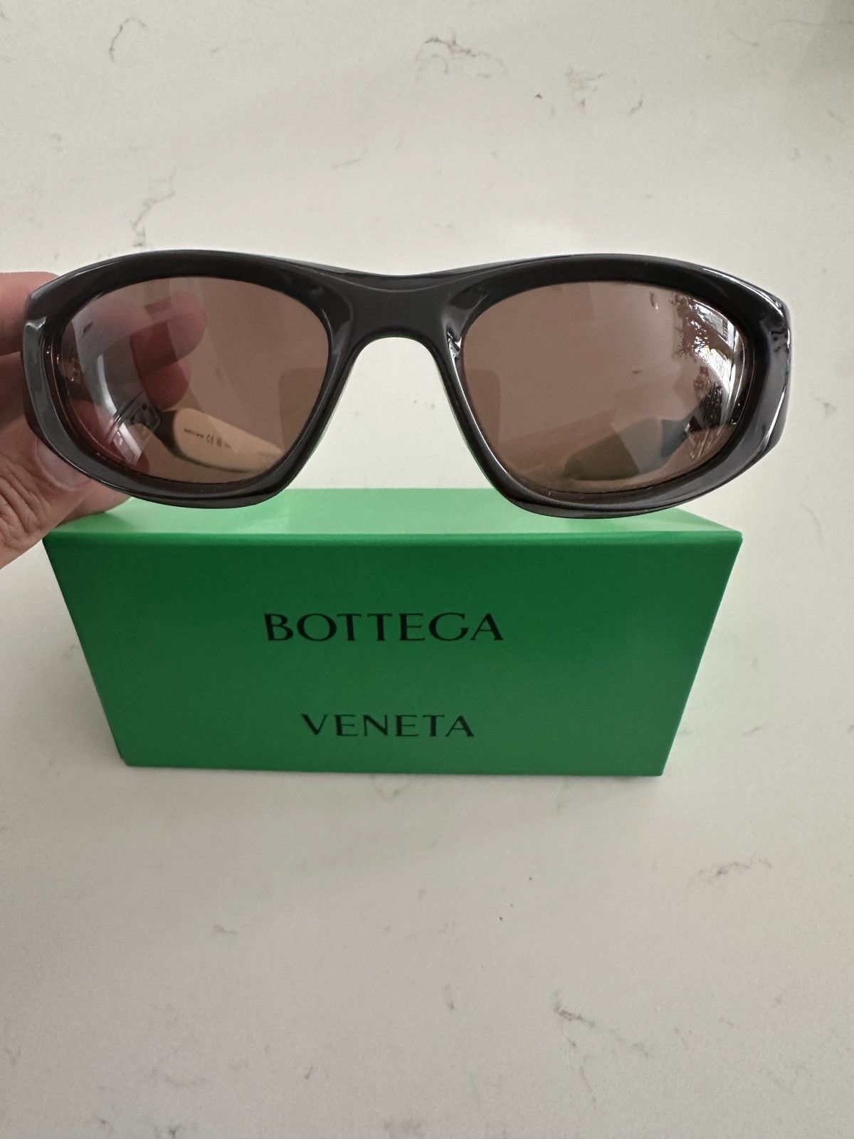 Bottega Veneta Travis scott Bottega Veneta Rectangular glasses Size ONE SIZE - 1 Thumbnail