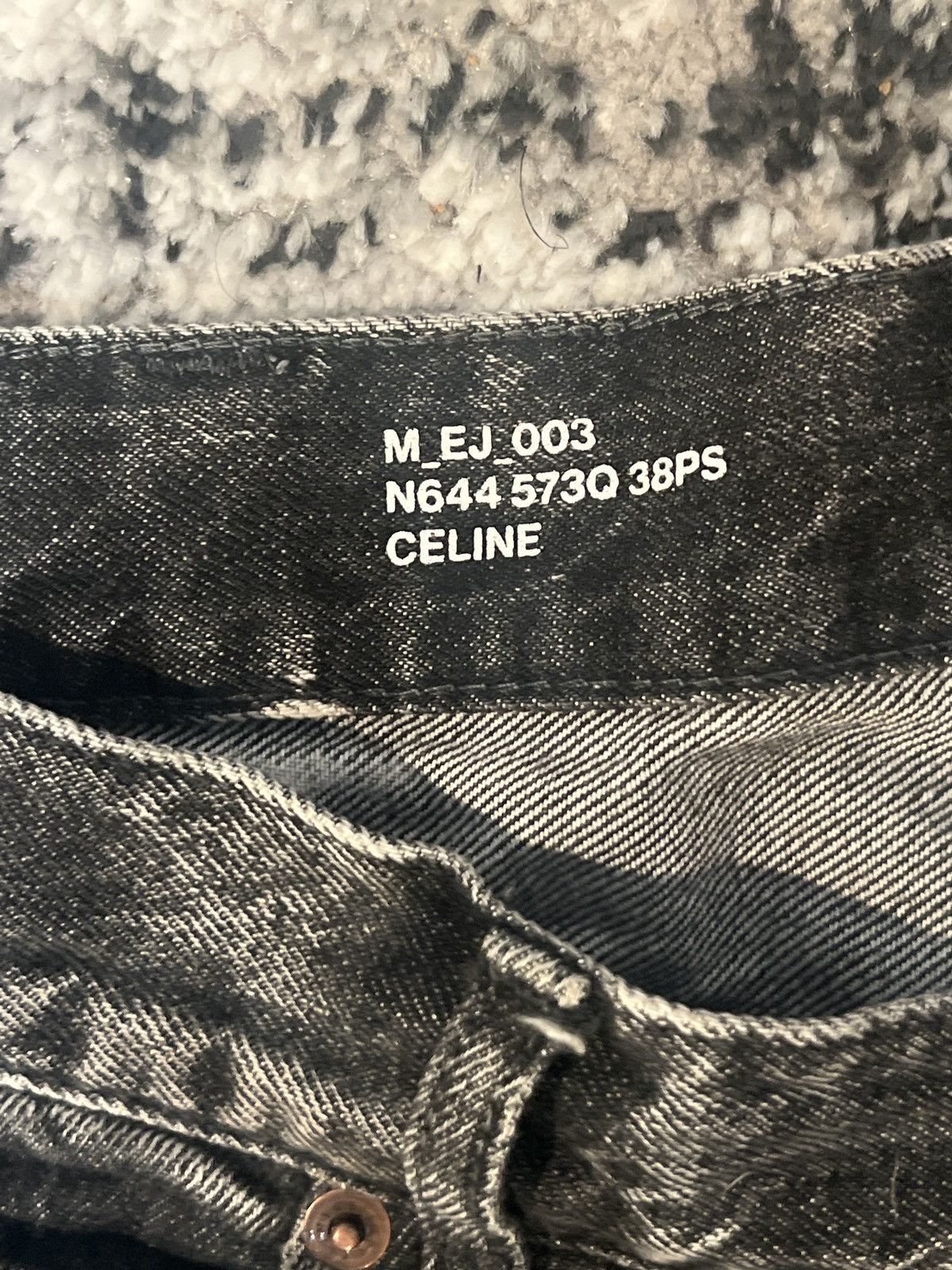Celine Celine Indigo Wide Denim Size US 31 - 2 Thumbnail