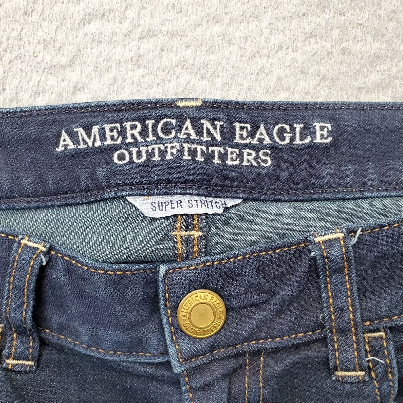 American Eagle Outfitters American Eagle Outfitters Jegging Jeans Women 4 Blue Denim Cotton Stretch Cuffed Size 27" / US 4 / IT 40 - 6 Thumbnail