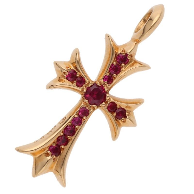 Chrome Hearts Chrome Hearts Pave Ruby 3mm TRUE FUCKING LOVE