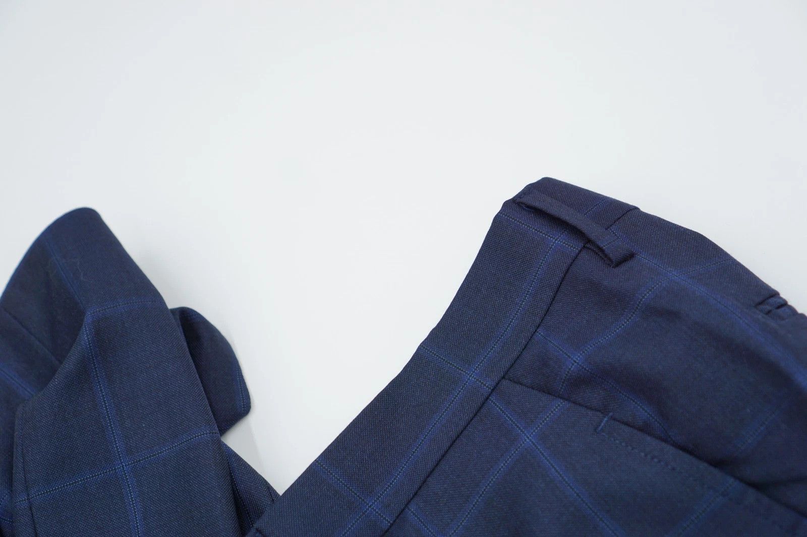 Suitsupply Men Suitsupply Pants Navy Blue Wool Washington Size UK/US44 Size 44R - 4 Thumbnail